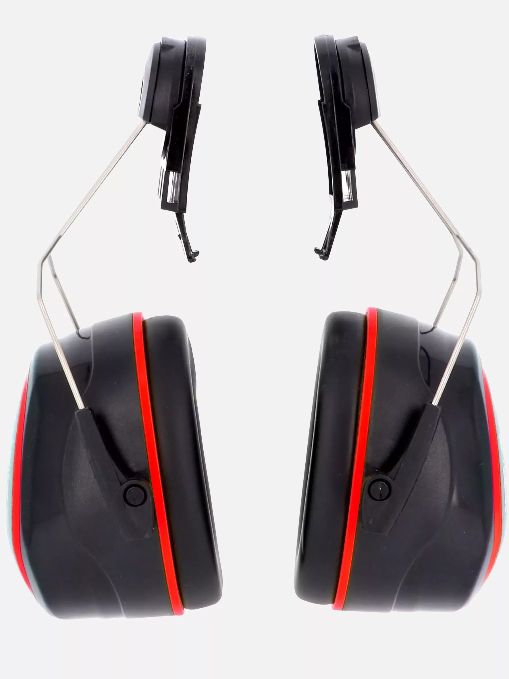 Singer Safety SHELLY2, Earmuffs for Safety Helmet, Black/Red, image 4