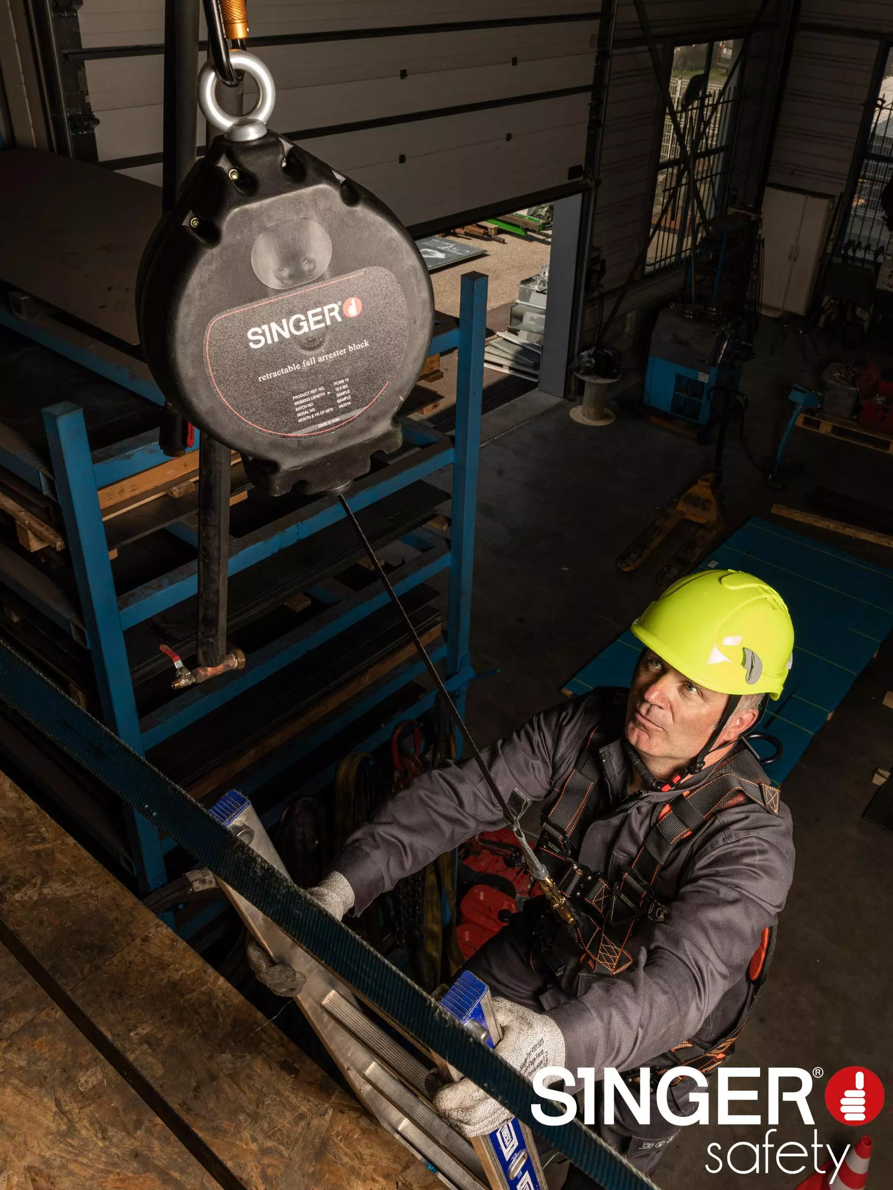 Singer Safety ARAWEB100, Retractable Fall Arrester, image 2