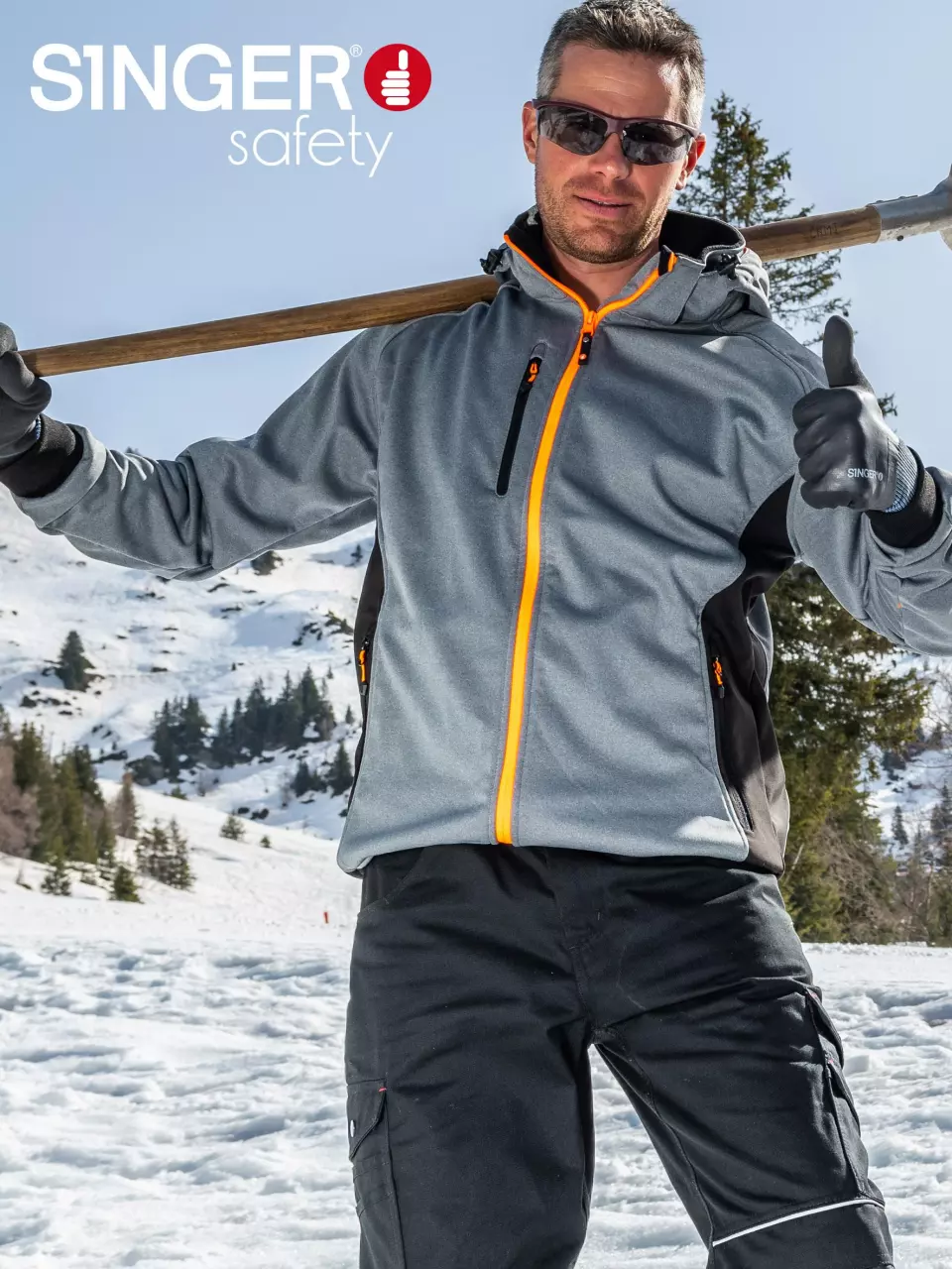 Singer Safety VOLGA, Softshell Jacket, image 7, gallery thumbnail