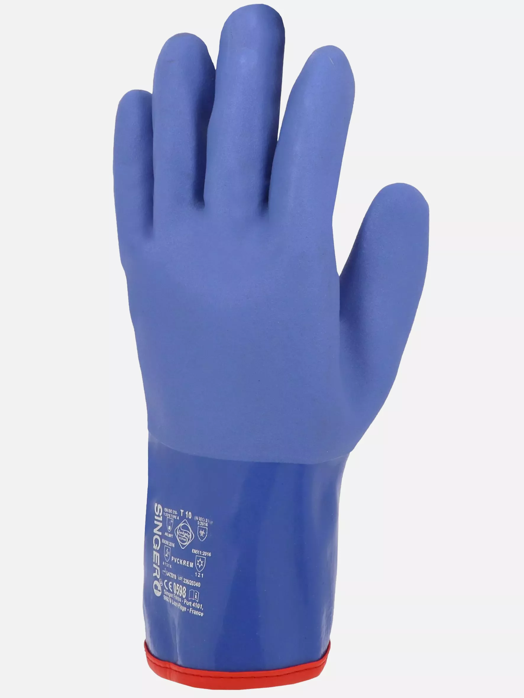 Singer Safety PVCKREM10, PVC Coated Gloves, image 4
