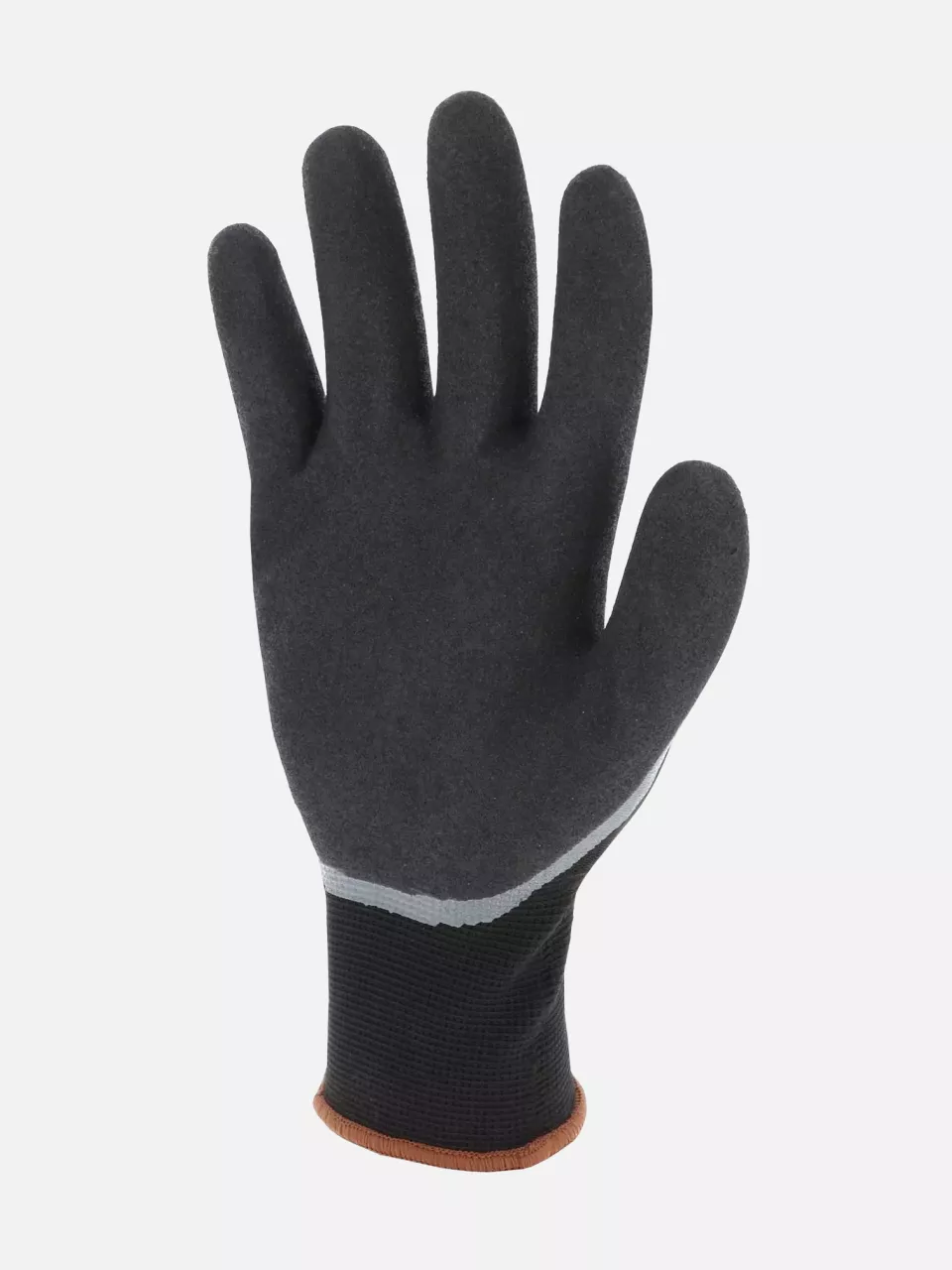 Singer Safety CGRIP157, Nitrile Coated Nylon Gloves, Size 7, Black/Grey, image 2, gallery thumbnail