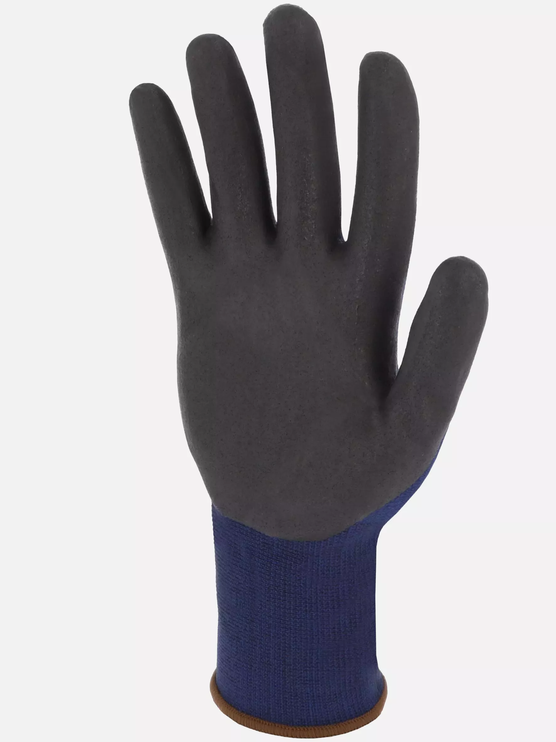 Singer Safety PER200, Nitrile Foam Gloves, Black/Blue, image 3