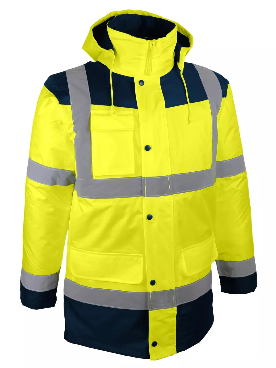 Singer Safety PIAMA, 4 in 1 High Visibility Parka, image 1, gallery thumbnail