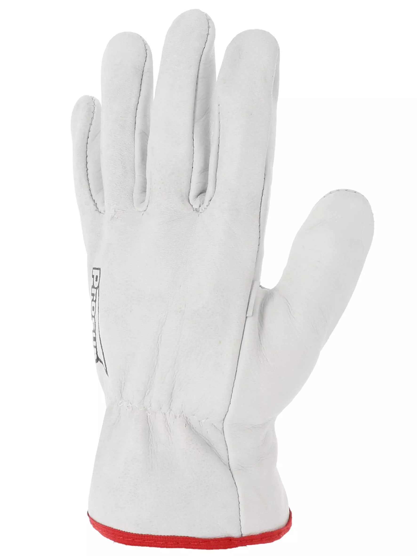 Singer Safety 50F, Cow Grain Leather Gloves, Natural Grey, image 3