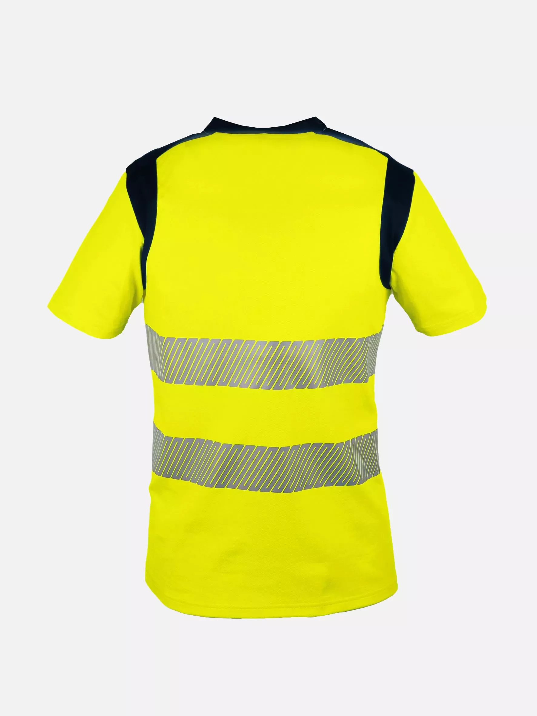Singer Safety SUCA, High Visibility T-Shirt, Yellow/Navy Blue, image 3