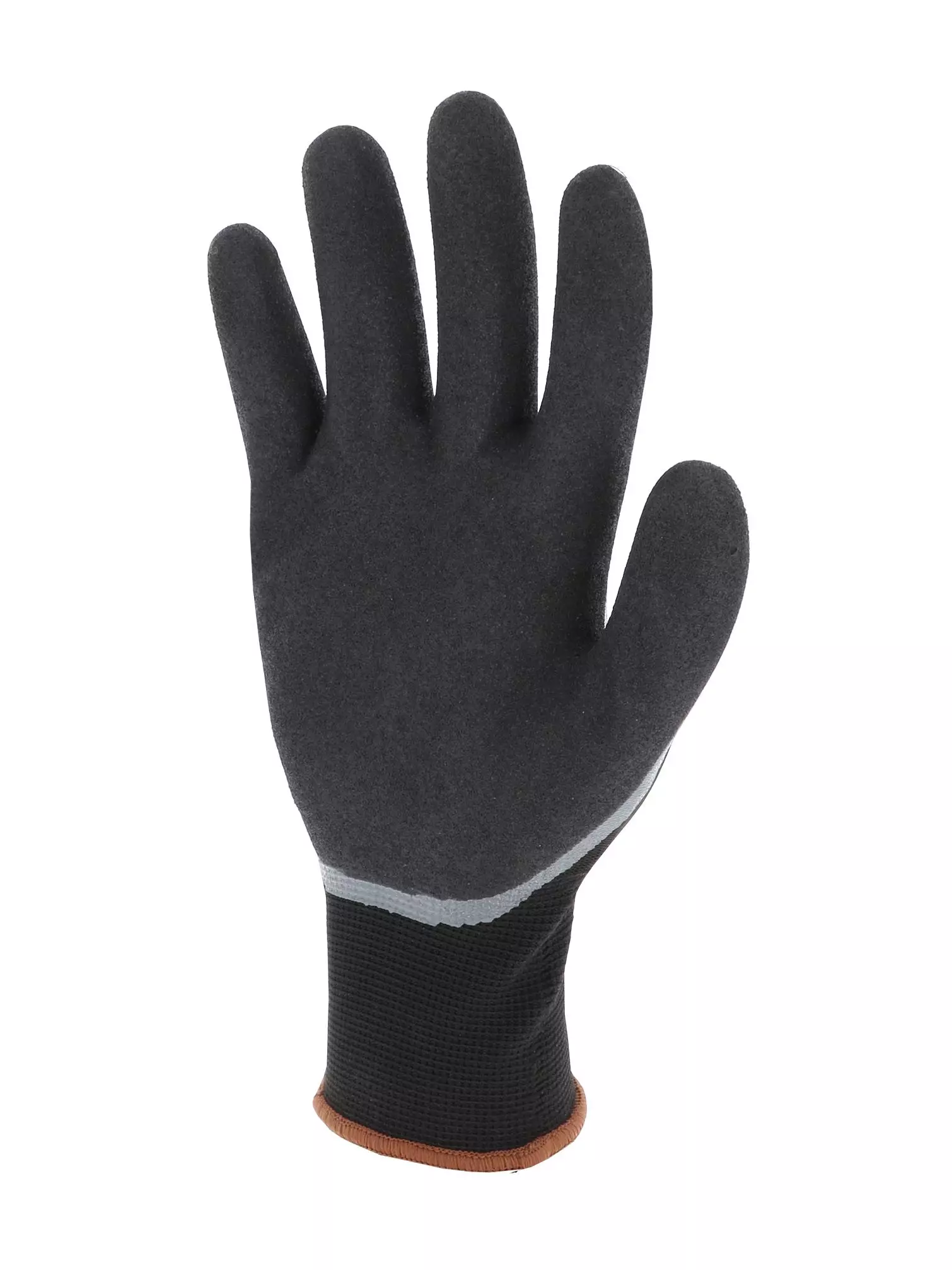 Singer Safety CGRIP157, Nitrilbeschichtete Nylon-Handschuhe, Größe 7, Schwarz/Grau, image 2