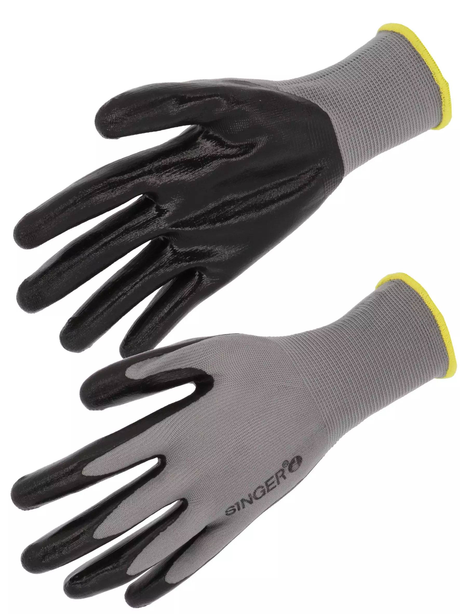 Singer Safety PER13NIB, Nitrile Coated Gloves