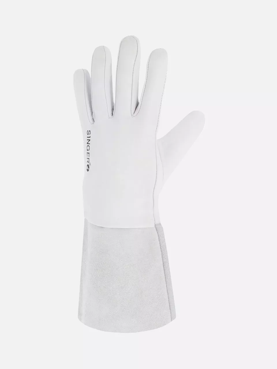 Singer Safety CAGN106, Leather Gloves, 14 cm, Natural, image 1, gallery thumbnail