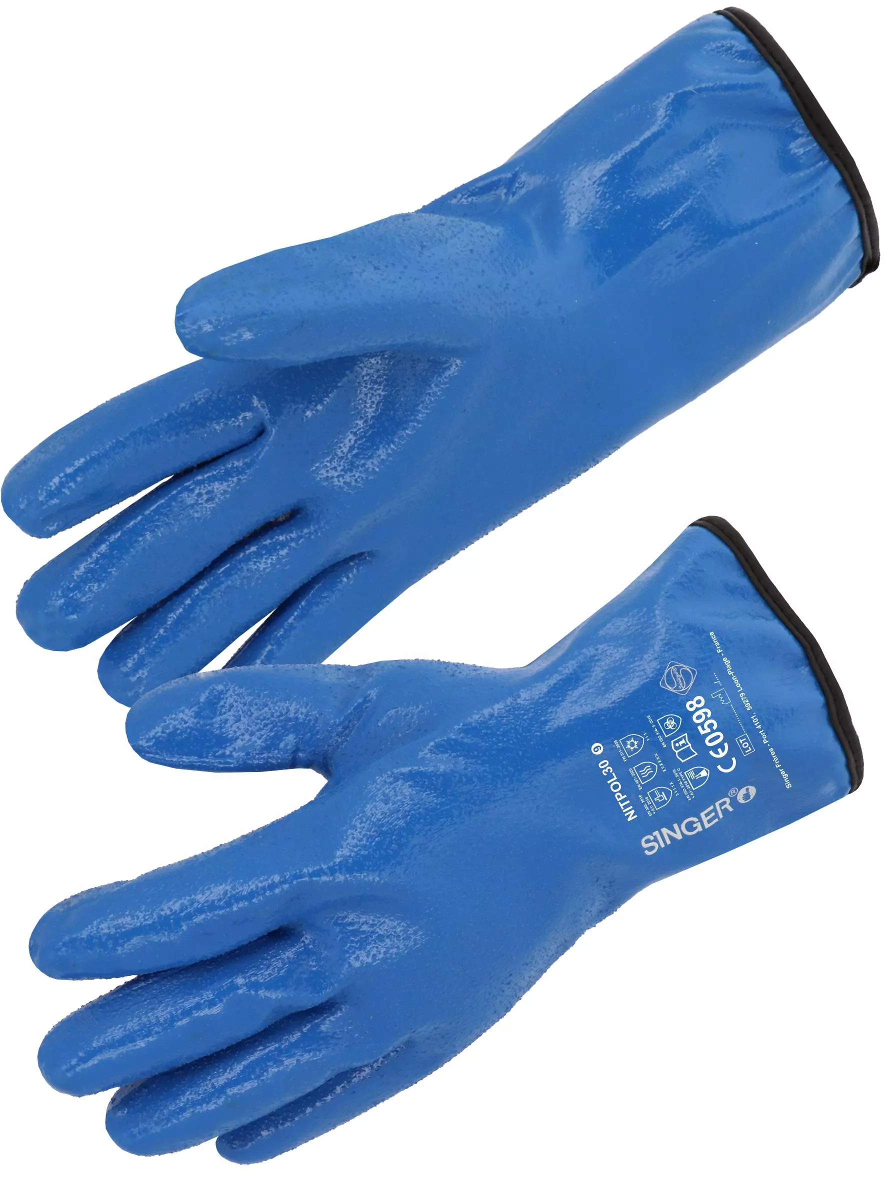 Singer Safety NITPOL30, Nitrile Coated Gloves