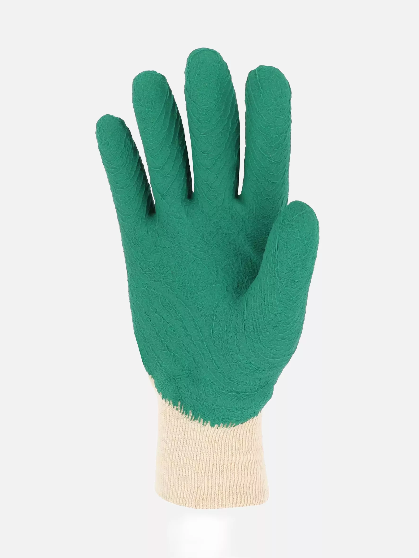 Singer Safety CLAT426IG, Latex Coated Gloves, Green, image 2
