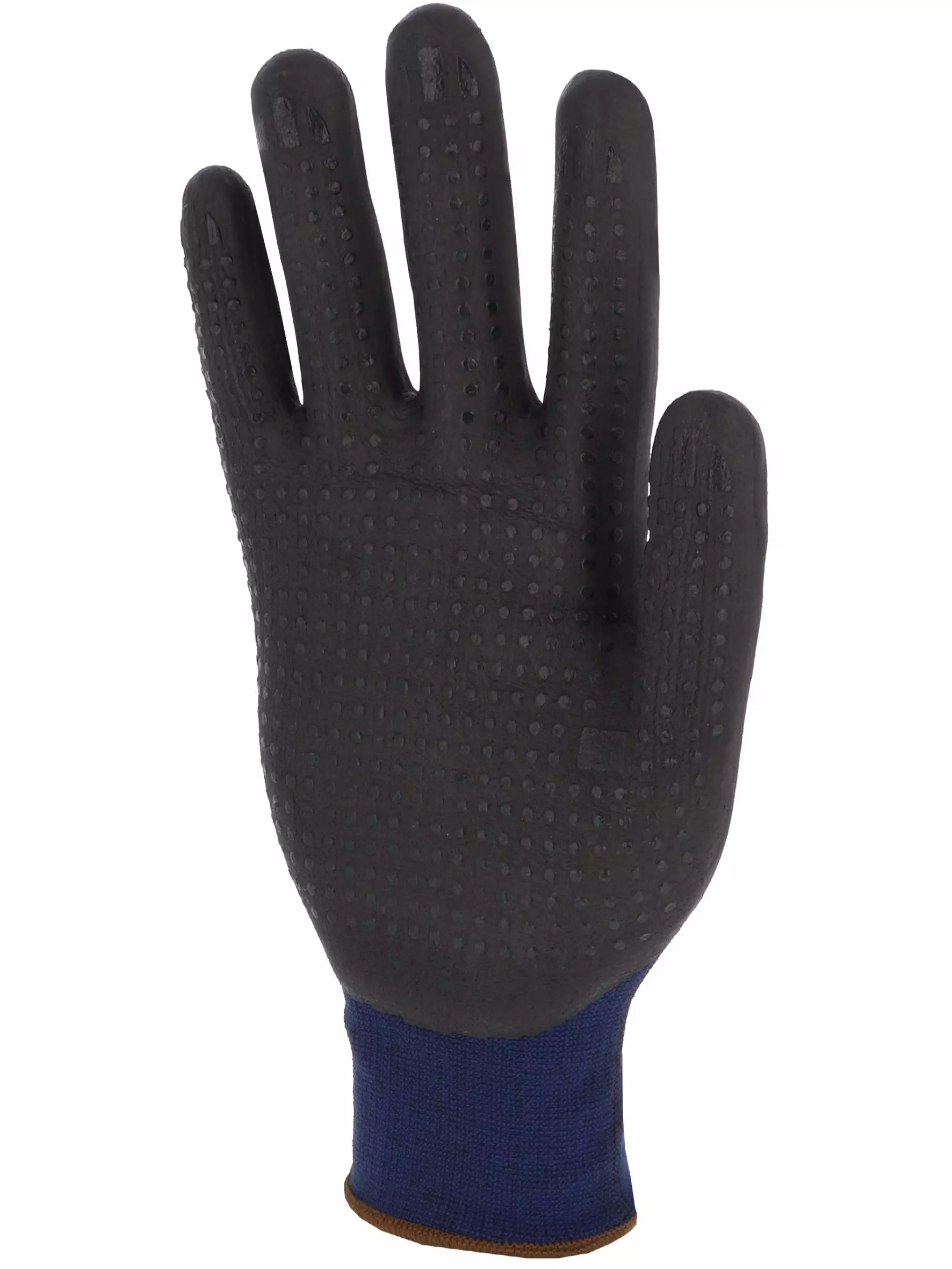 Singer Safety PER134, Nitrilschaum-beschichtete Handschuhe, Schwarz/Blau, image 2