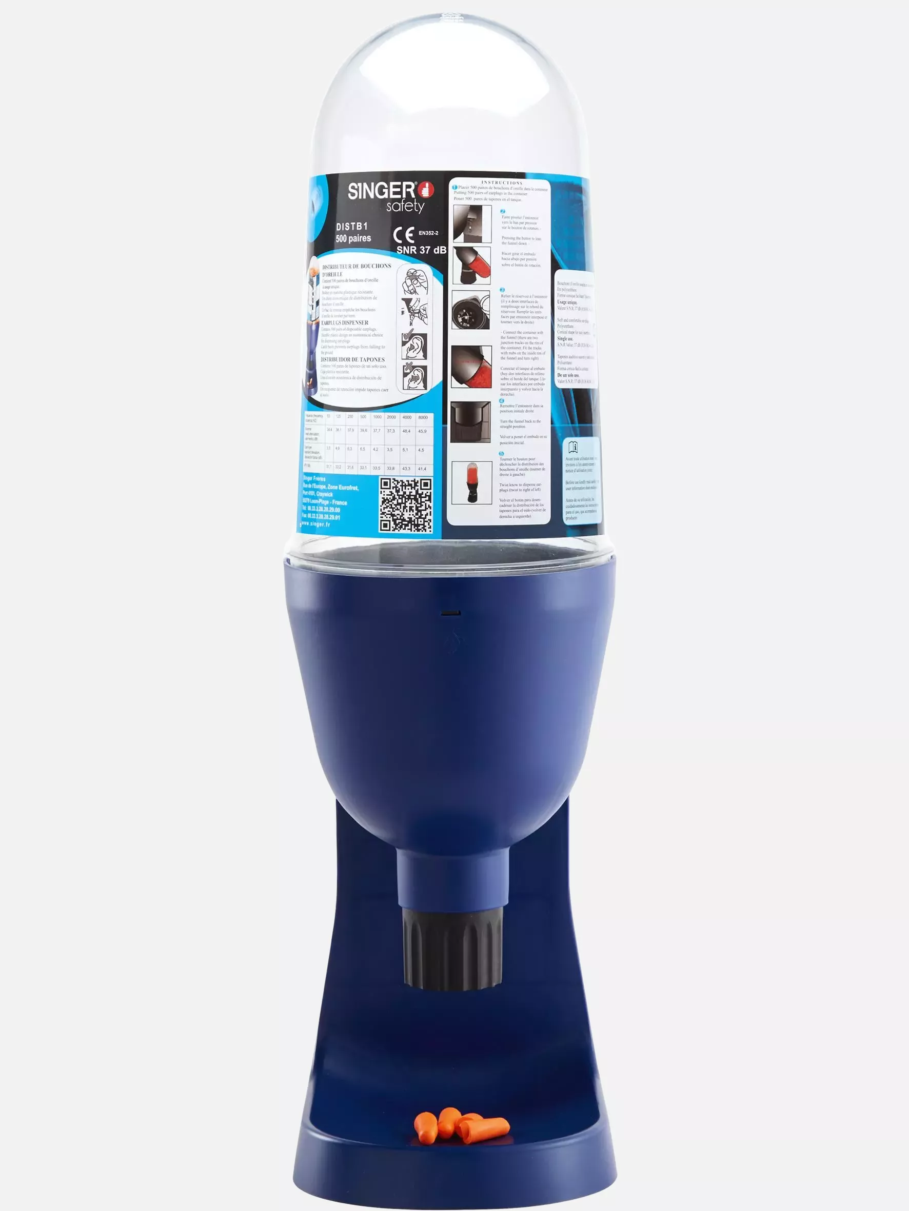 Singer Safety DISTB, Earplugs Dispenser, image 2