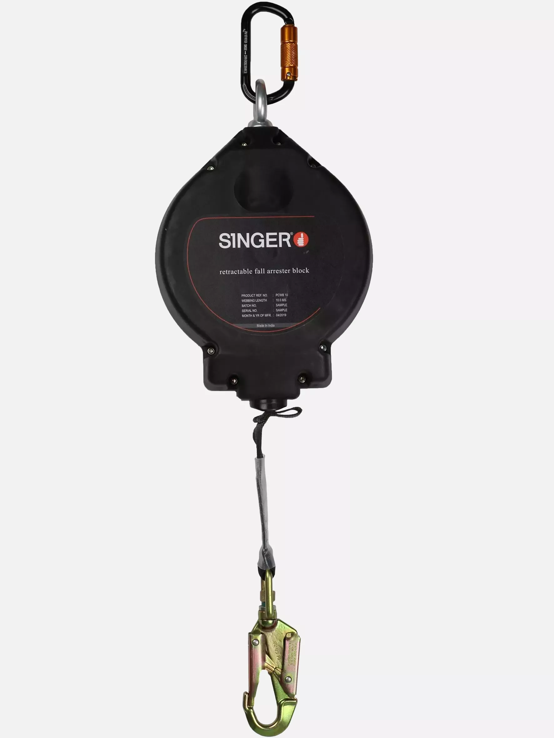 Singer Safety ARAWEB100, Retractable Fall Arrester, image 1
