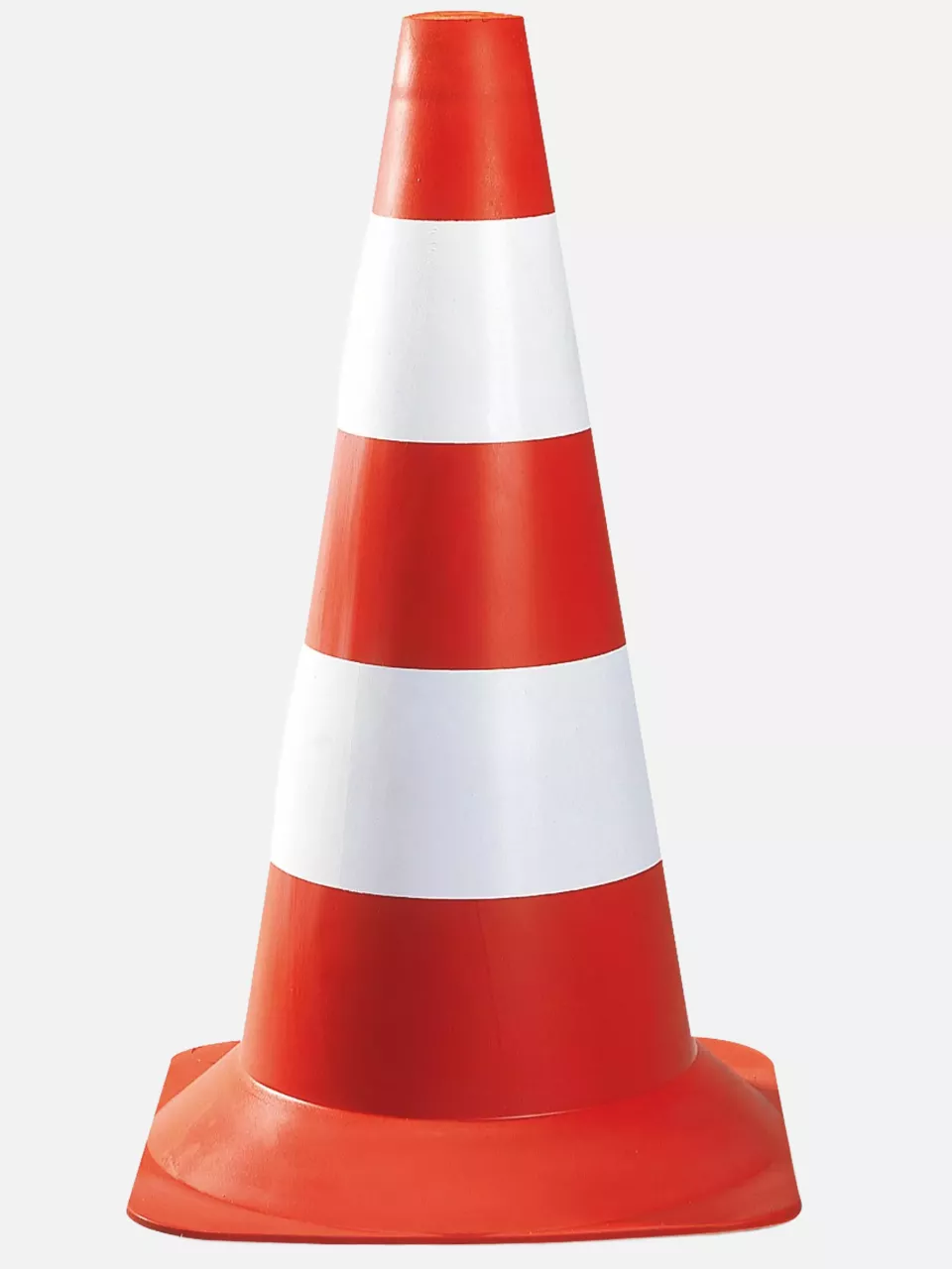 Singer Safety SGNCONE50, Signal Cone, 50 cm, Red and White, image 1, gallery thumbnail