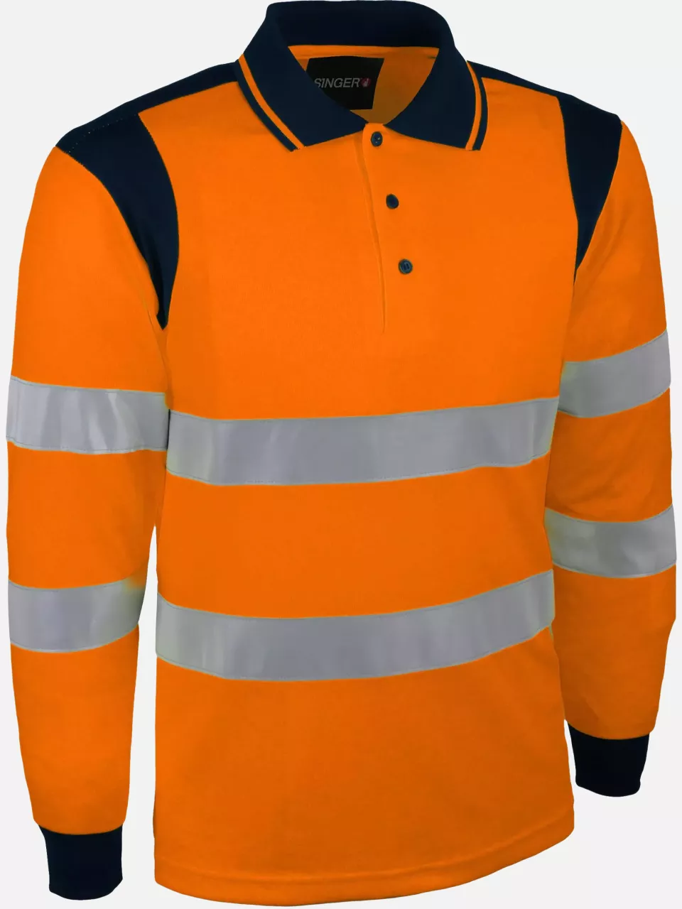 Singer Safety PUNTO, High Visibility Polo Shirt, image 1, gallery thumbnail