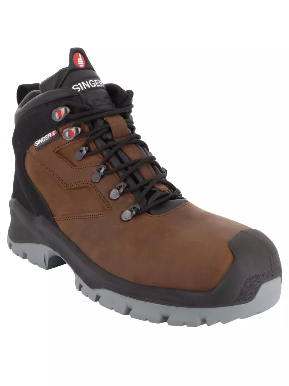 Singer Safety ABYSS, High Safety Shoe, S3 WR SRC, Black/Brown, image 1, gallery thumbnail