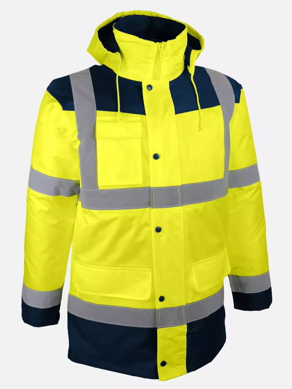 Singer Safety PIAMA, 4 in 1 High Visibility Parka, image 1, gallery thumbnail
