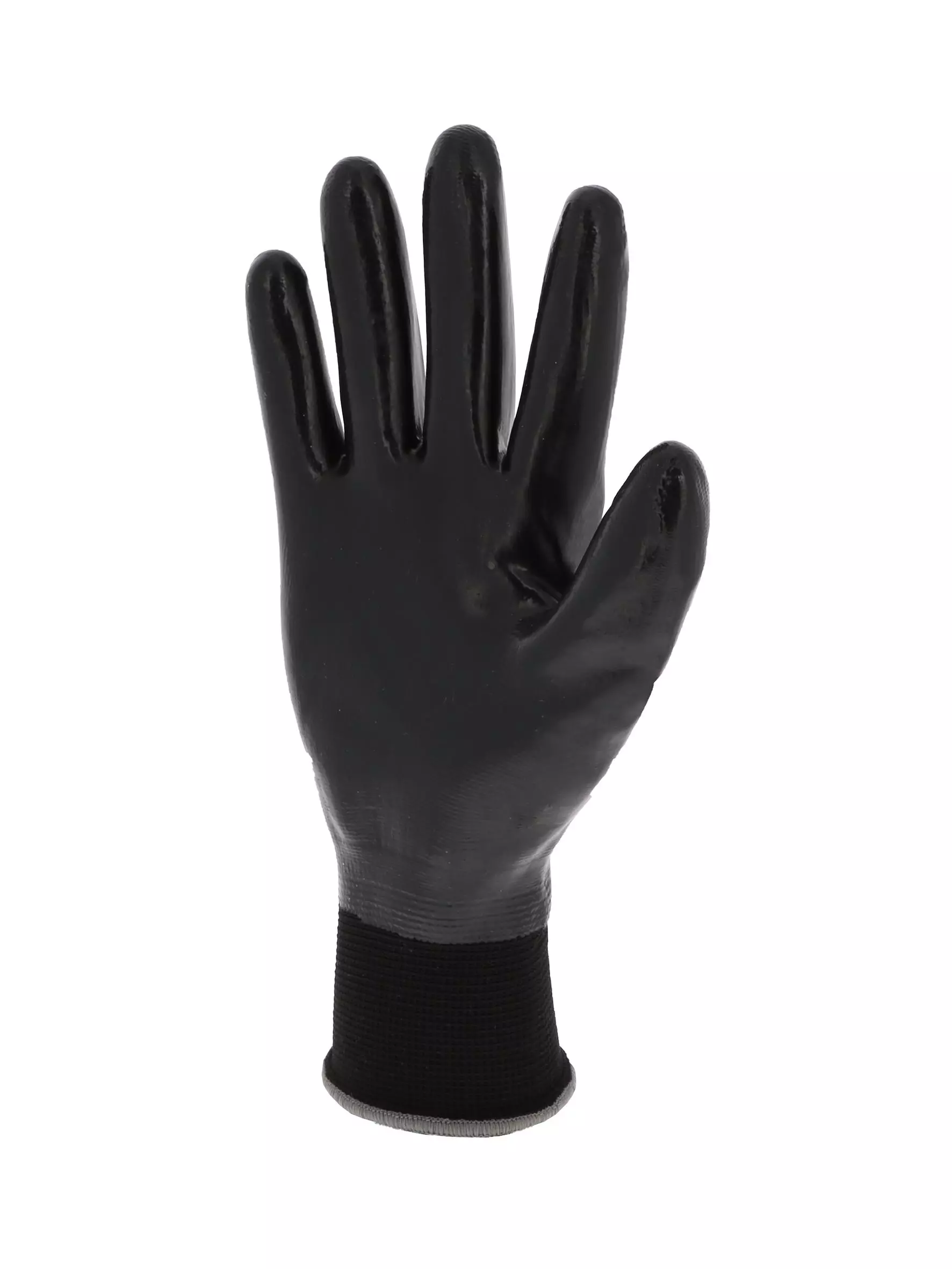 Singer Safety CNYM157NB, Nitrile Coated Gloves, Black, image 2