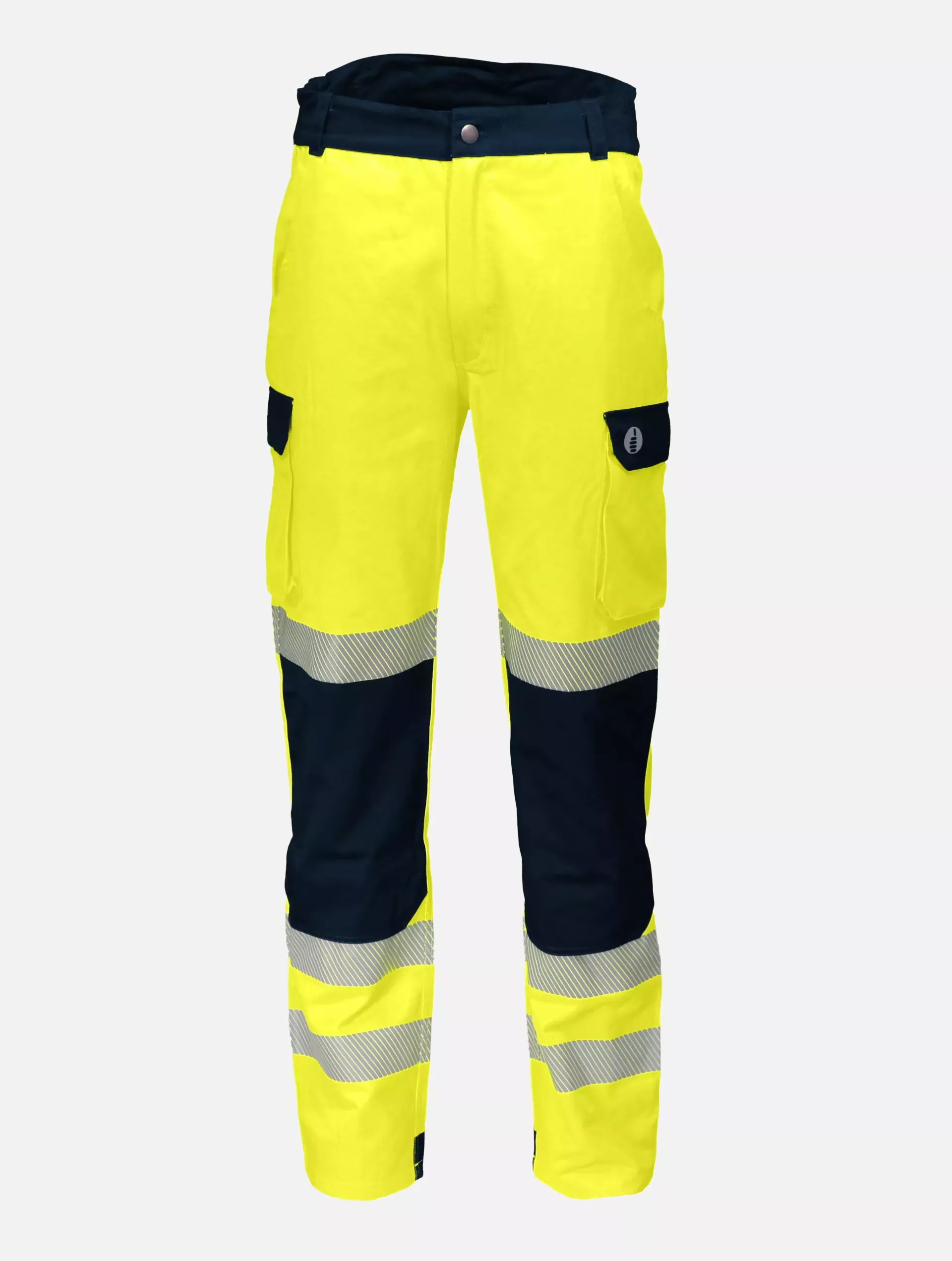 Singer Safety PILAM, High Visibility Work Trousers, Yellow/Navy Blue, image 3