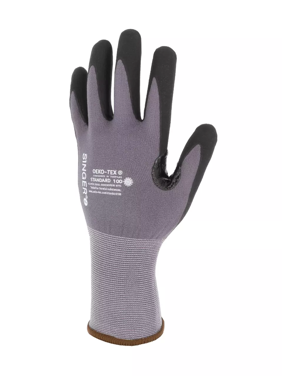 Singer Safety CNYMFOR03, Nitrile Coated Gloves, image 1, gallery thumbnail
