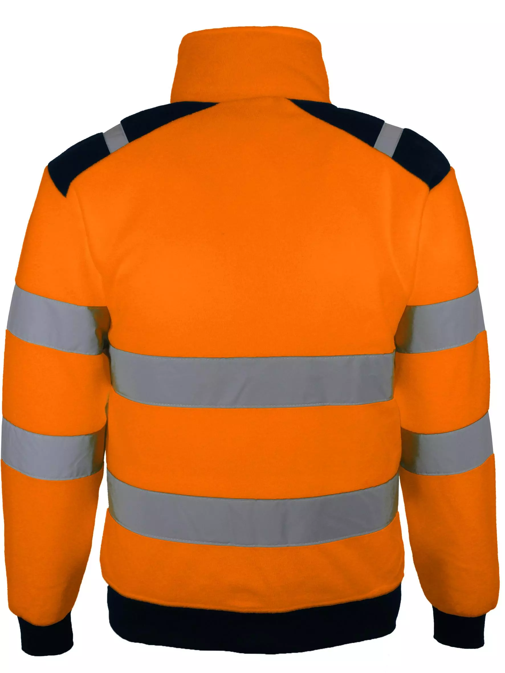 Singer Safety POLGO, High Visibility Jacket, Orange/Navy Blue, image 4