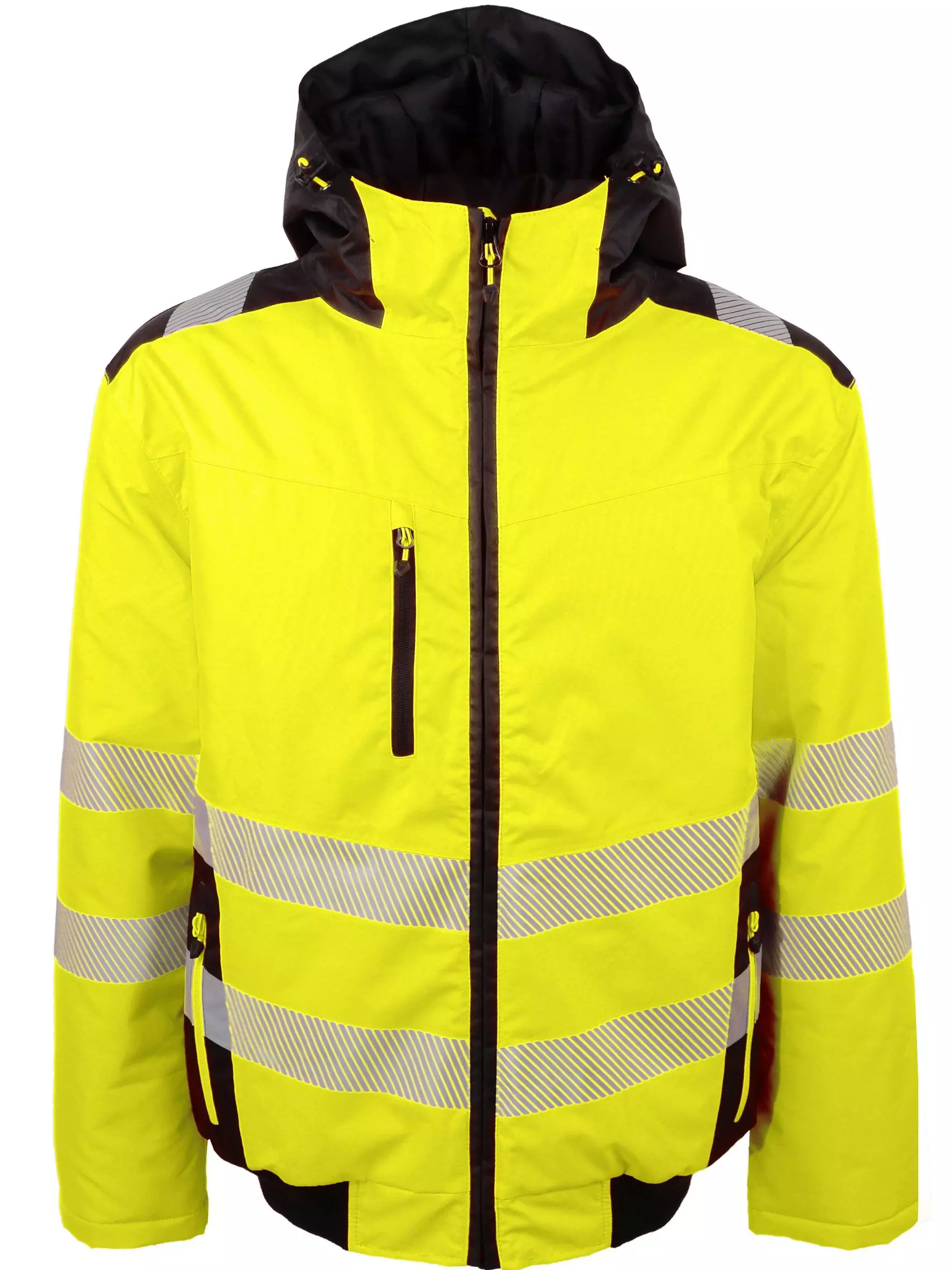 Singer Safety BERGUE, Warnschutz-Bomberjacke, Gelb/Schwarz, image 3