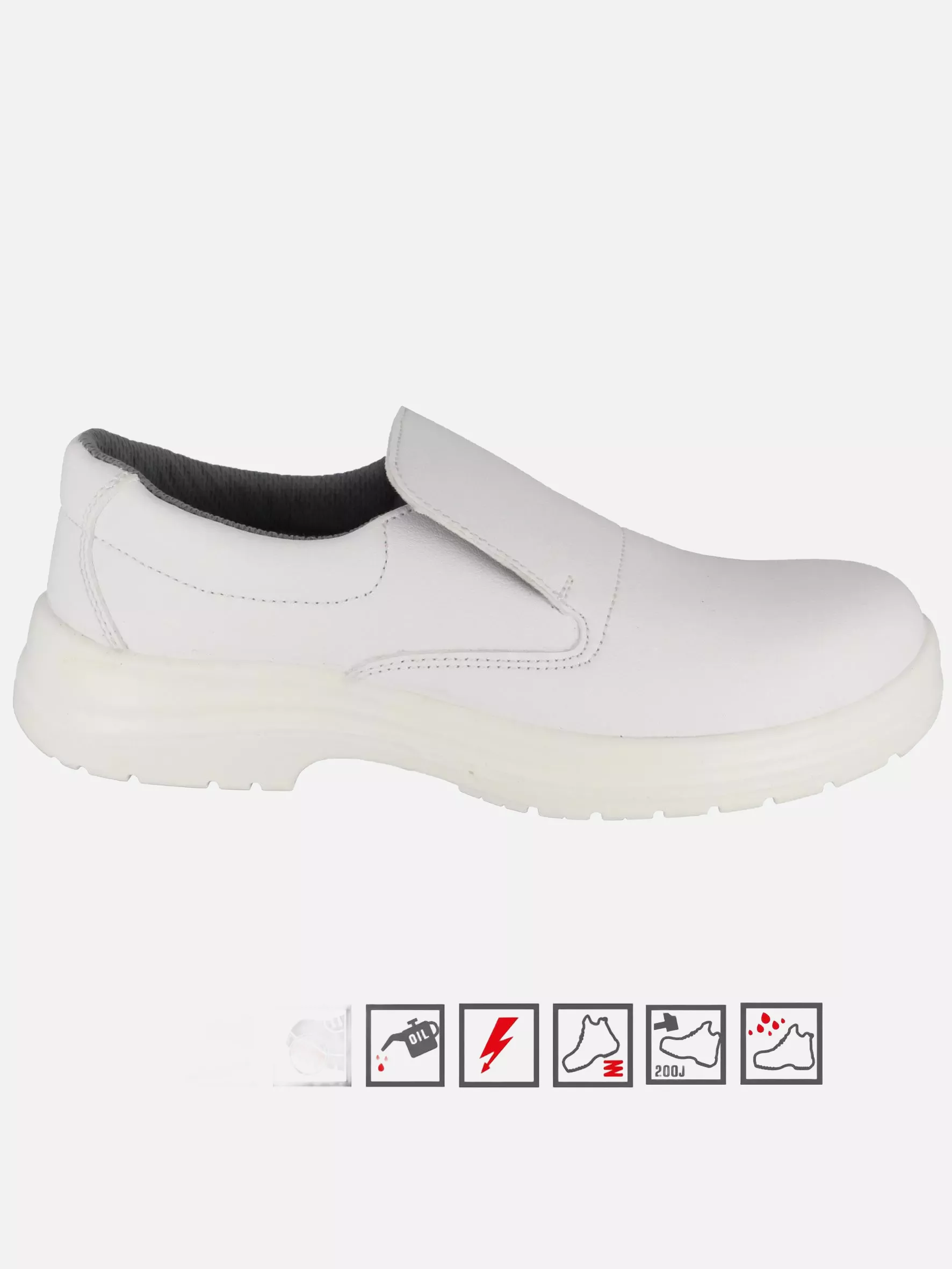Singer Safety VIGO, Low Safety Shoe, S2 FO SR, White, image 3