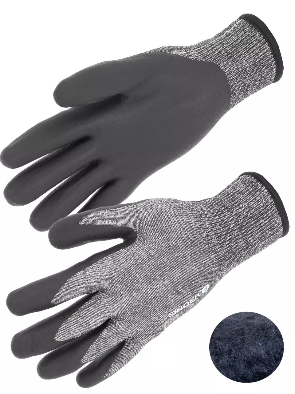 Singer Safety SNOWCUT, Cut Resistant Gloves, image 1, gallery thumbnail