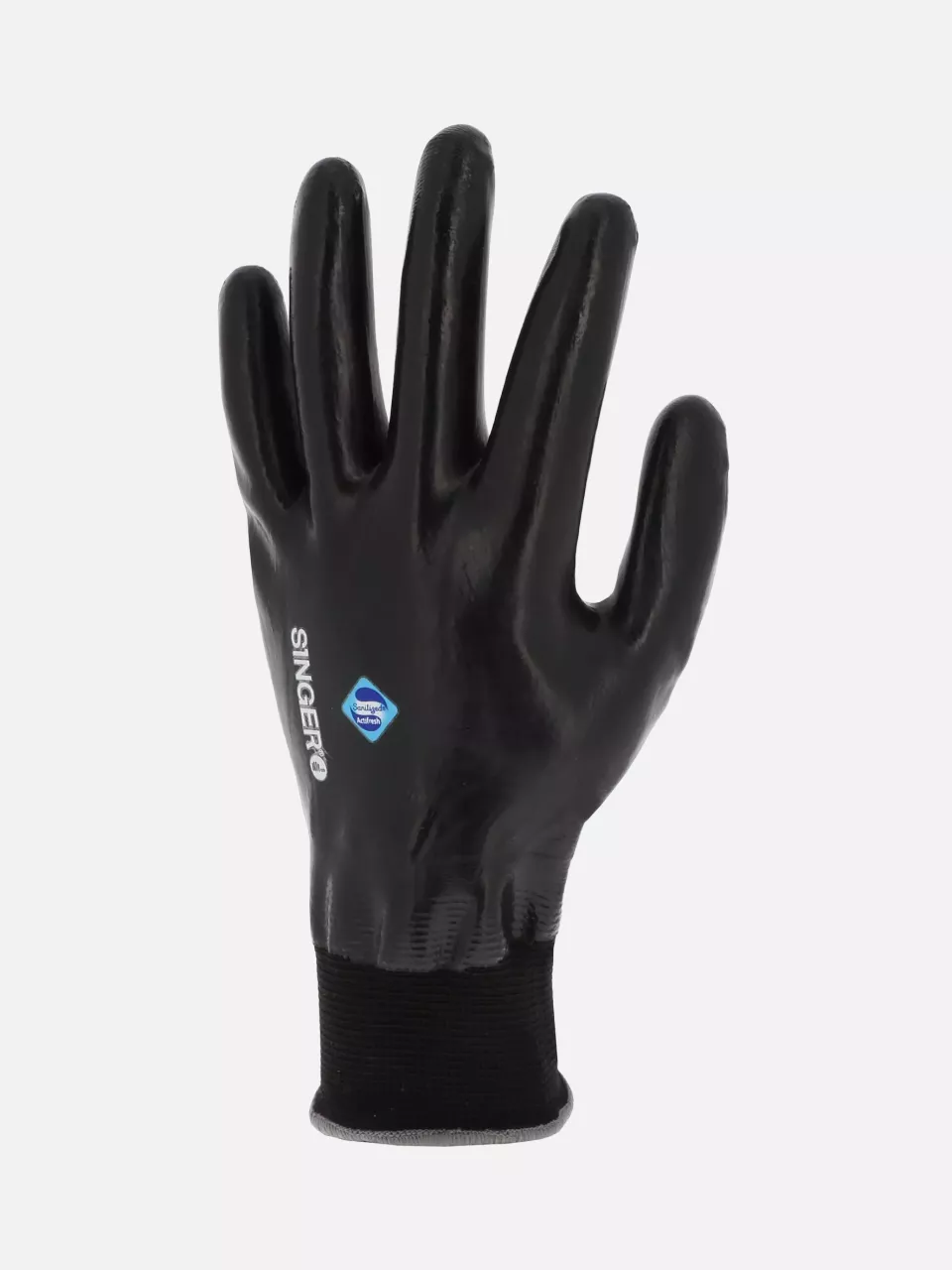 Singer Safety CNYM157NB, Nitrilbeschichtete Handschuhe, Schwarz, image 1, gallery thumbnail