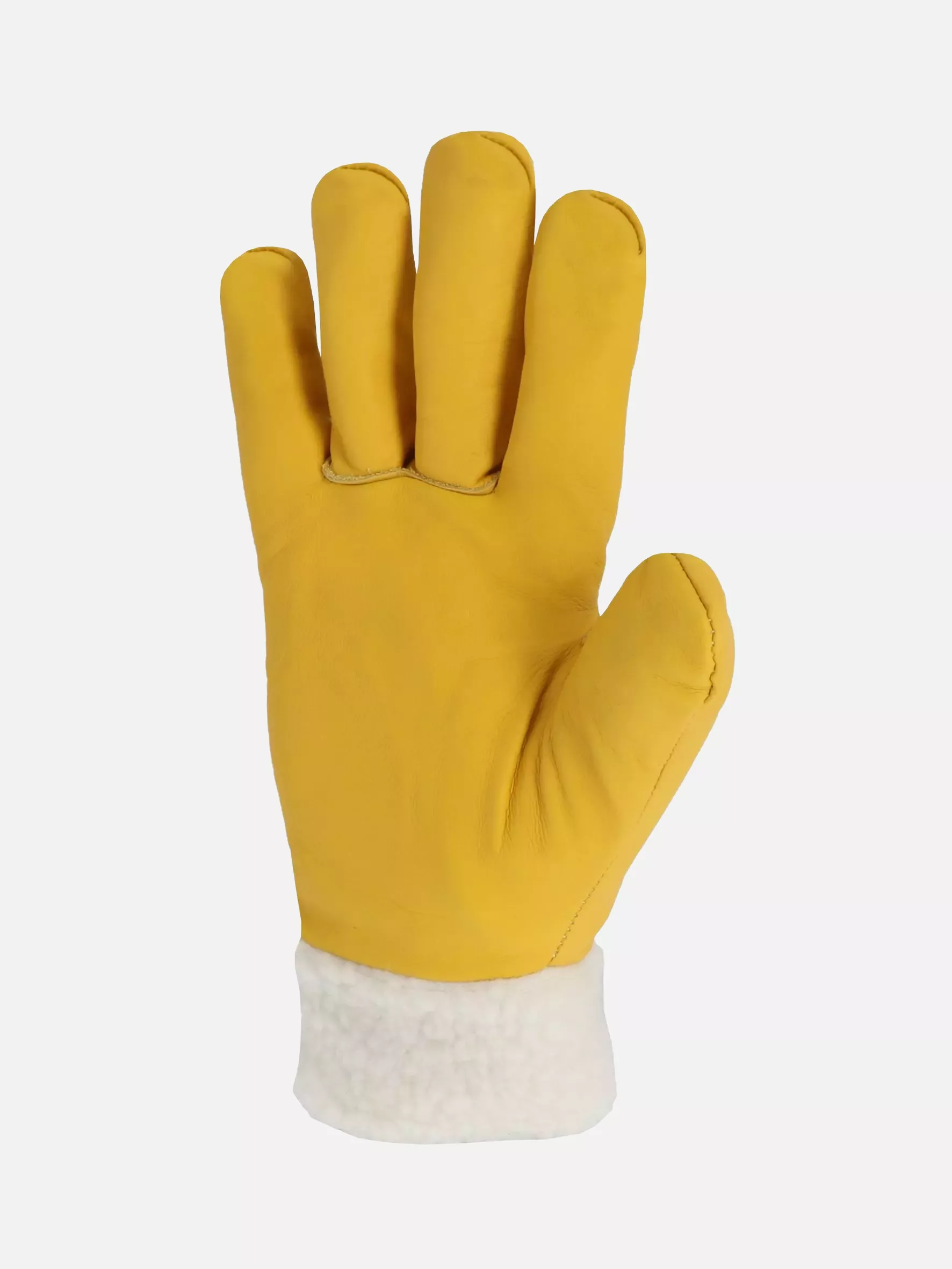 Singer Safety CFJORD, Leather Gloves, Yellow, image 2