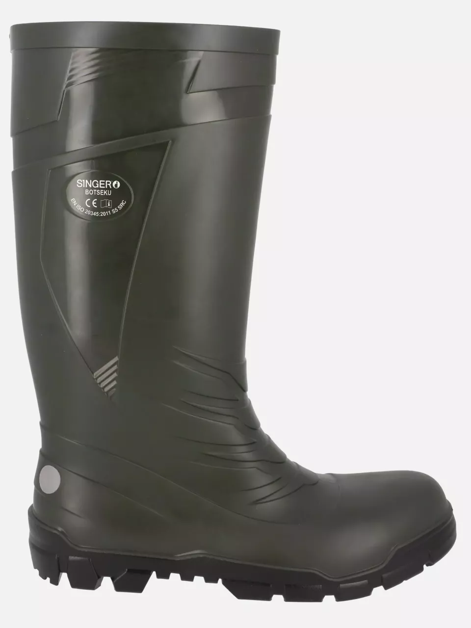 Singer Safety BOTSEKU, Safety Boot, S5 SRC, Green/Black, image 1, gallery thumbnail