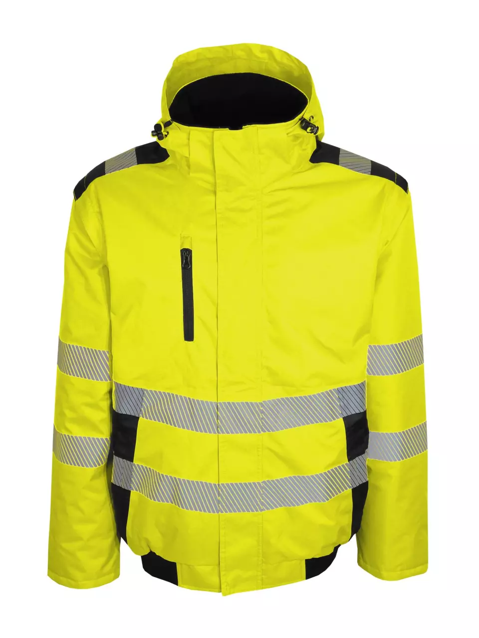 Singer Safety BRAVA, High Visibility Bomber Jacket, Yellow/Black, image 5, gallery thumbnail