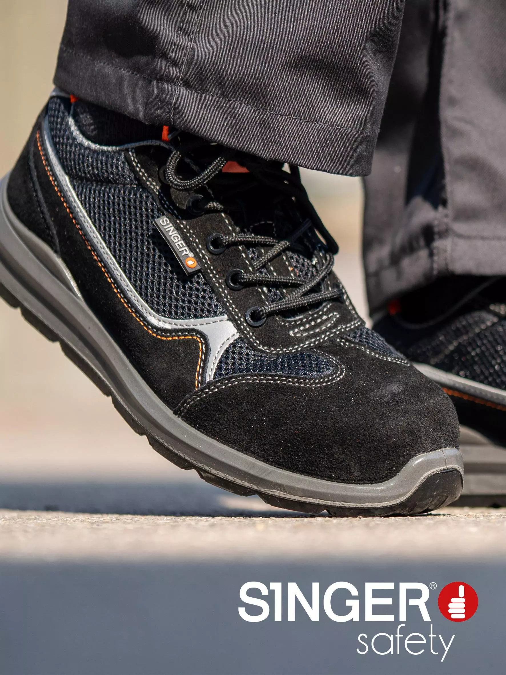 Singer Safety GENES, Low Cut Safety Shoe, S1PL, image 3