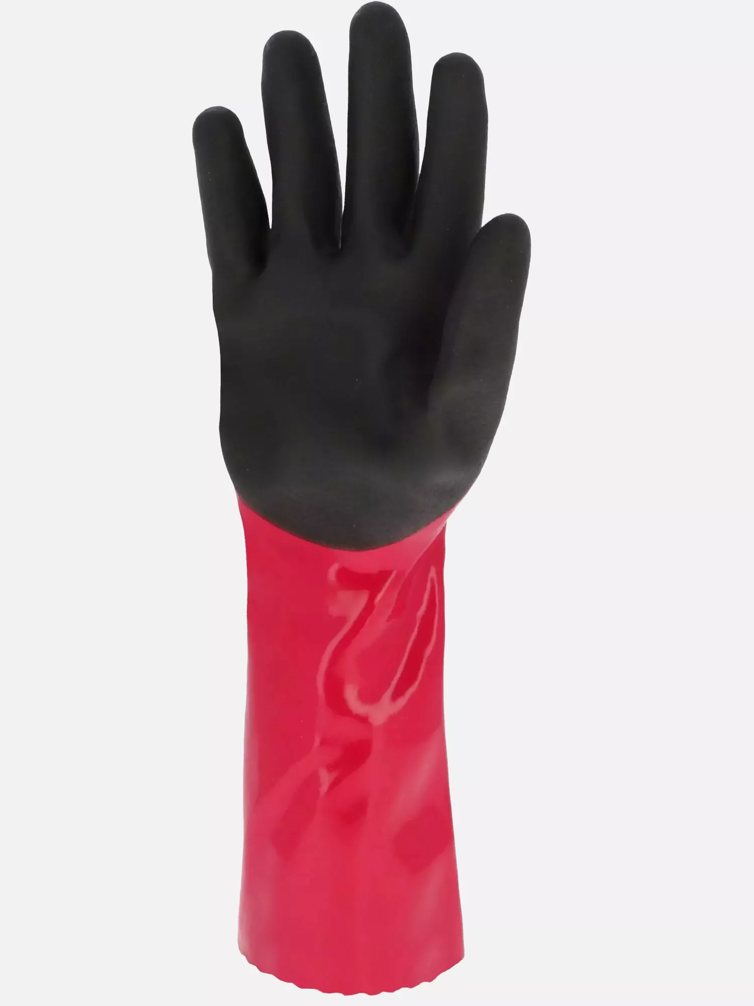 Singer Safety CHEM350, Chemical Protection Gloves, 350 mm, Black/Red, image 2