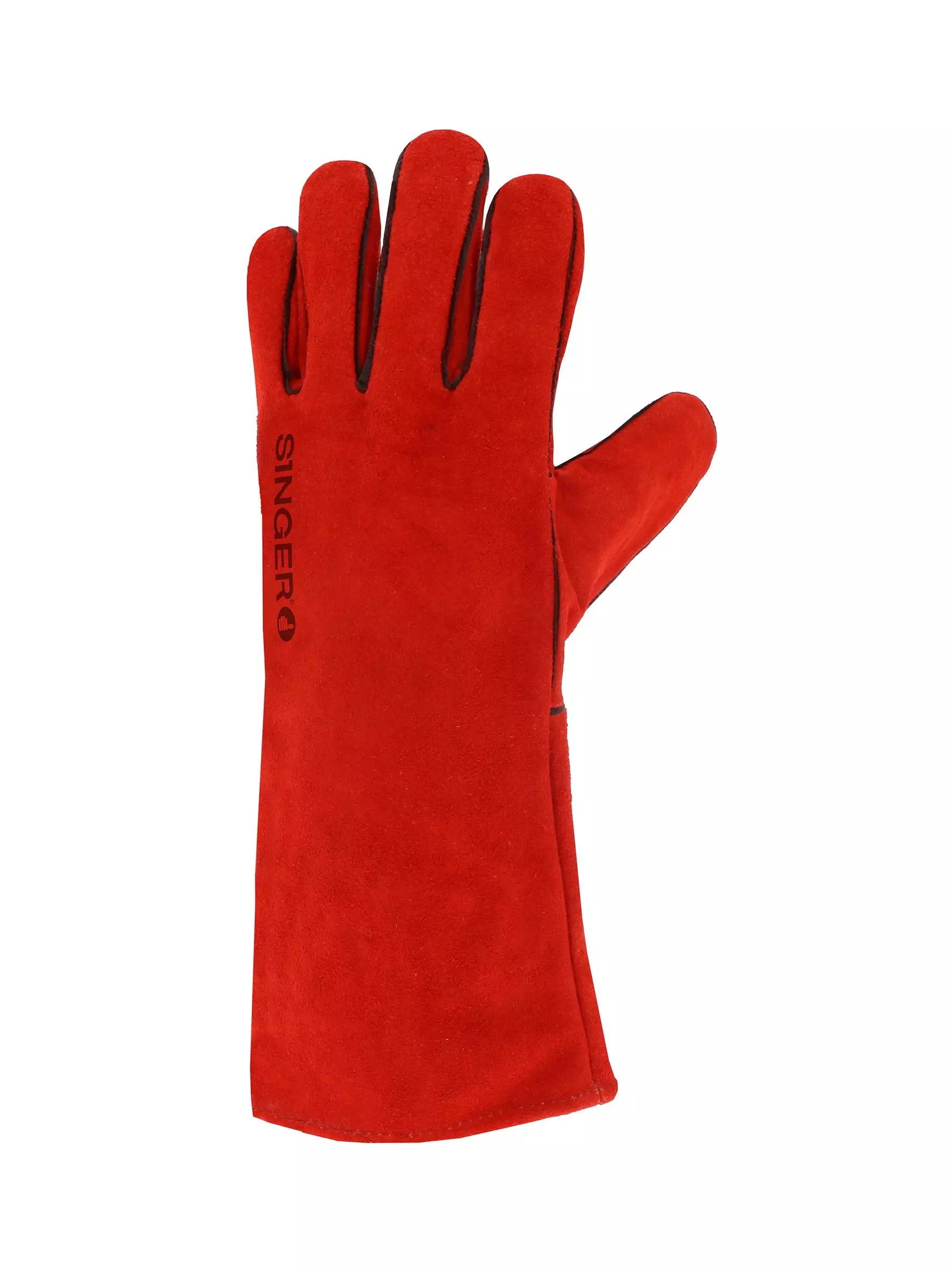 Singer Safety C51SIREP15, Welding Gloves, 35 cm, Size 10, Red