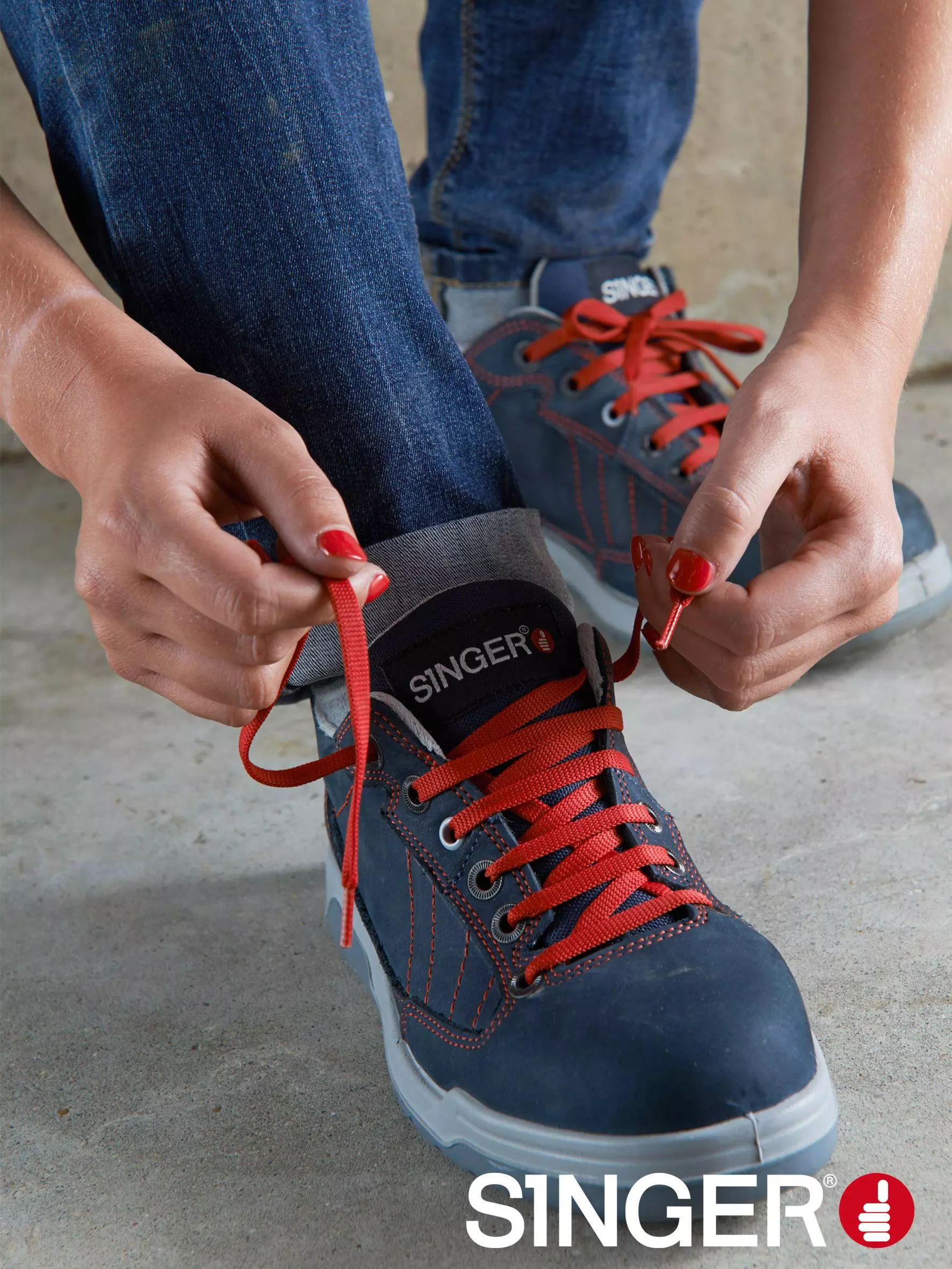 Singer Safety BARY, Sicherheitsstiefel, S3, Blau, image 3