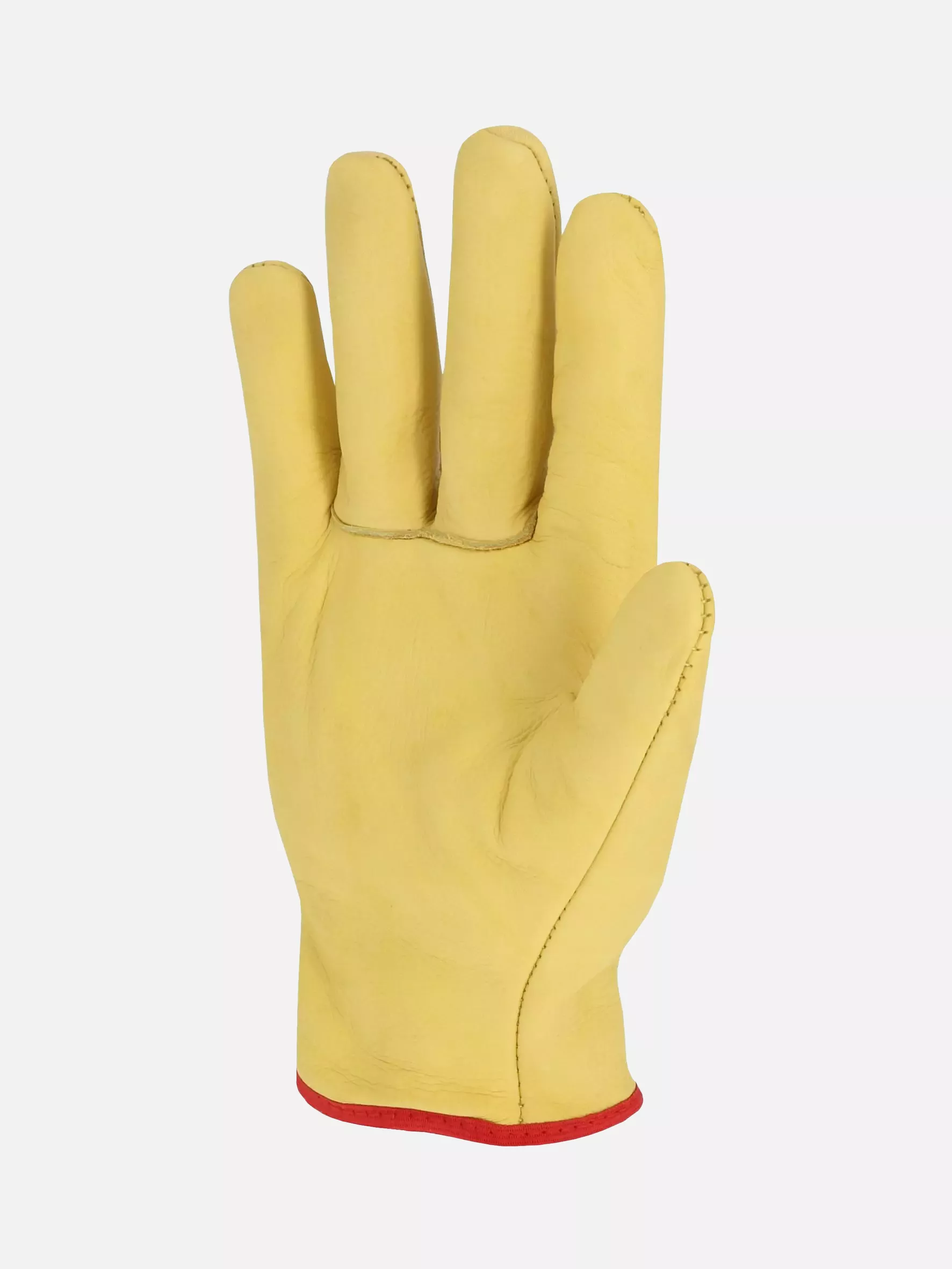 Singer Safety C56GYP, Leather Work Gloves, Yellow, image 2