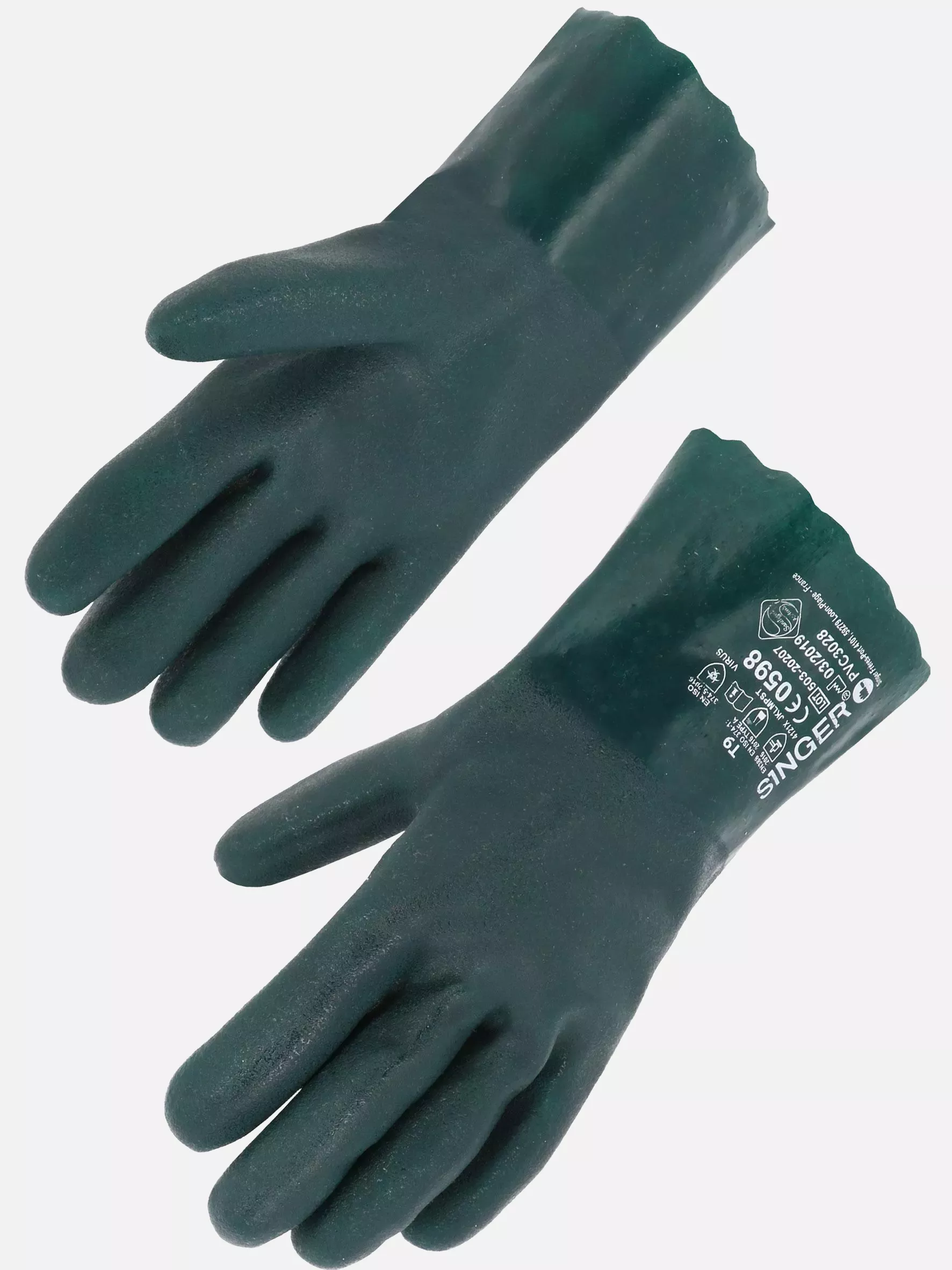 Singer Safety PVC3028, PVC Gloves, image 1
