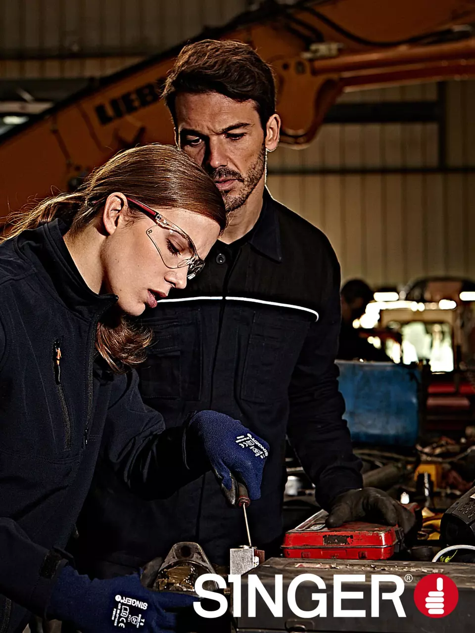 Singer Safety EVARED, Schutzbrille, UV-Schutz, image 3, gallery thumbnail