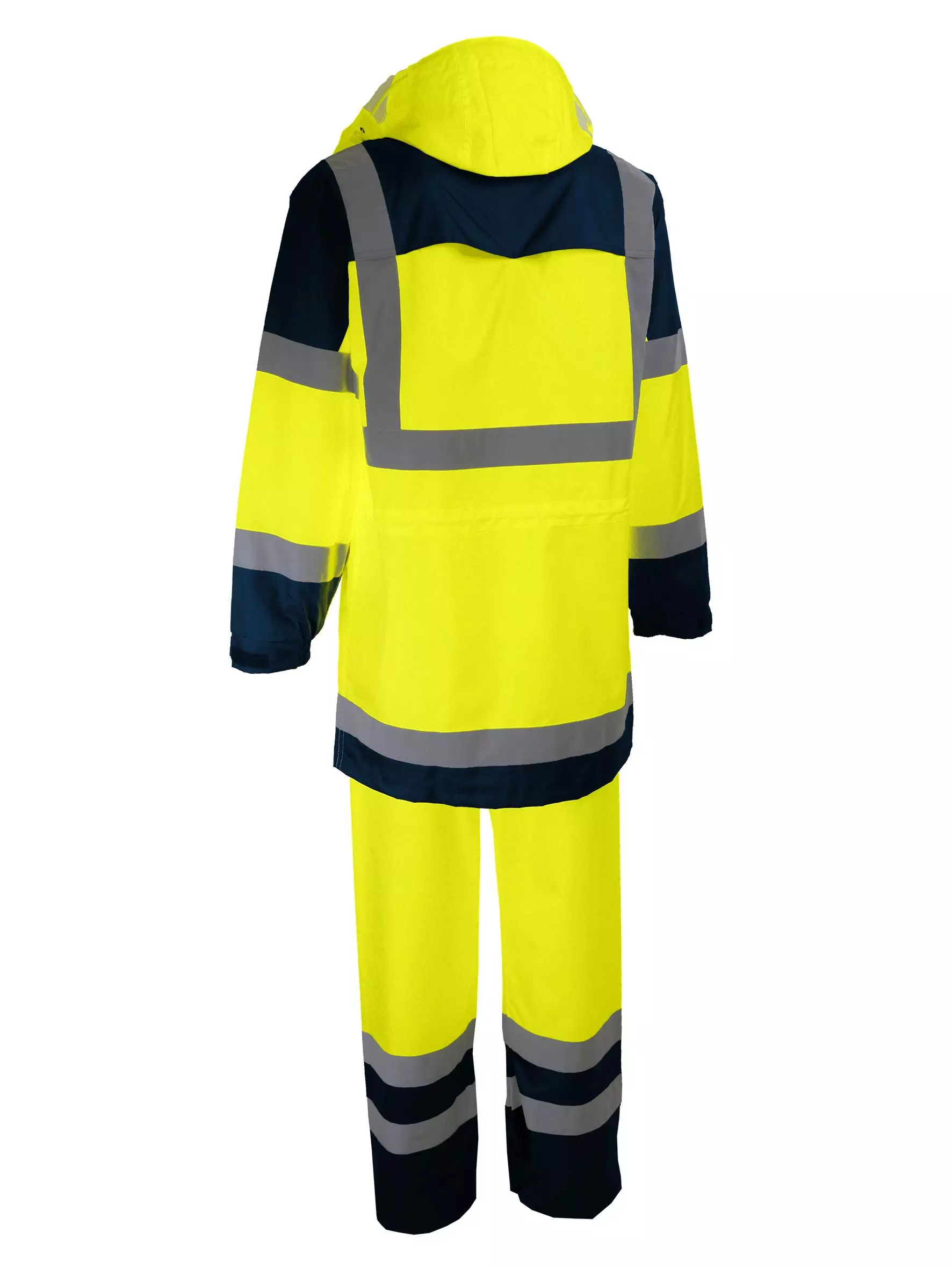 Singer Safety VILA, High Visibility Rainwear, Yellow/Navy, image 1