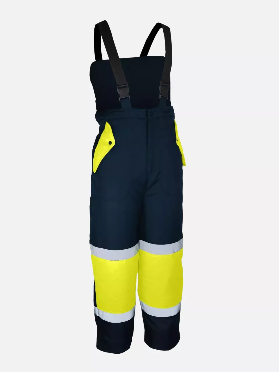 Singer Safety COTFRA, High Visibility Bib Pant, image 1, gallery thumbnail