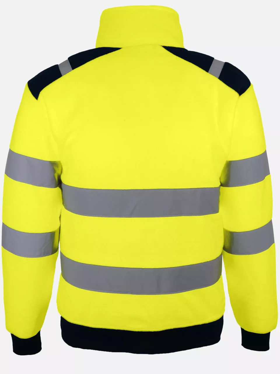 Singer Safety POLGA, High Visibility Jacket, Yellow/Navy Blue, image 4, gallery thumbnail