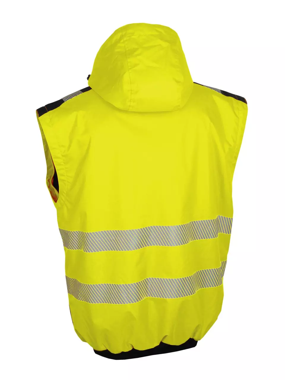 Singer Safety BRAVA, High Visibility Bomber Jacket, Yellow/Black, image 4, gallery thumbnail