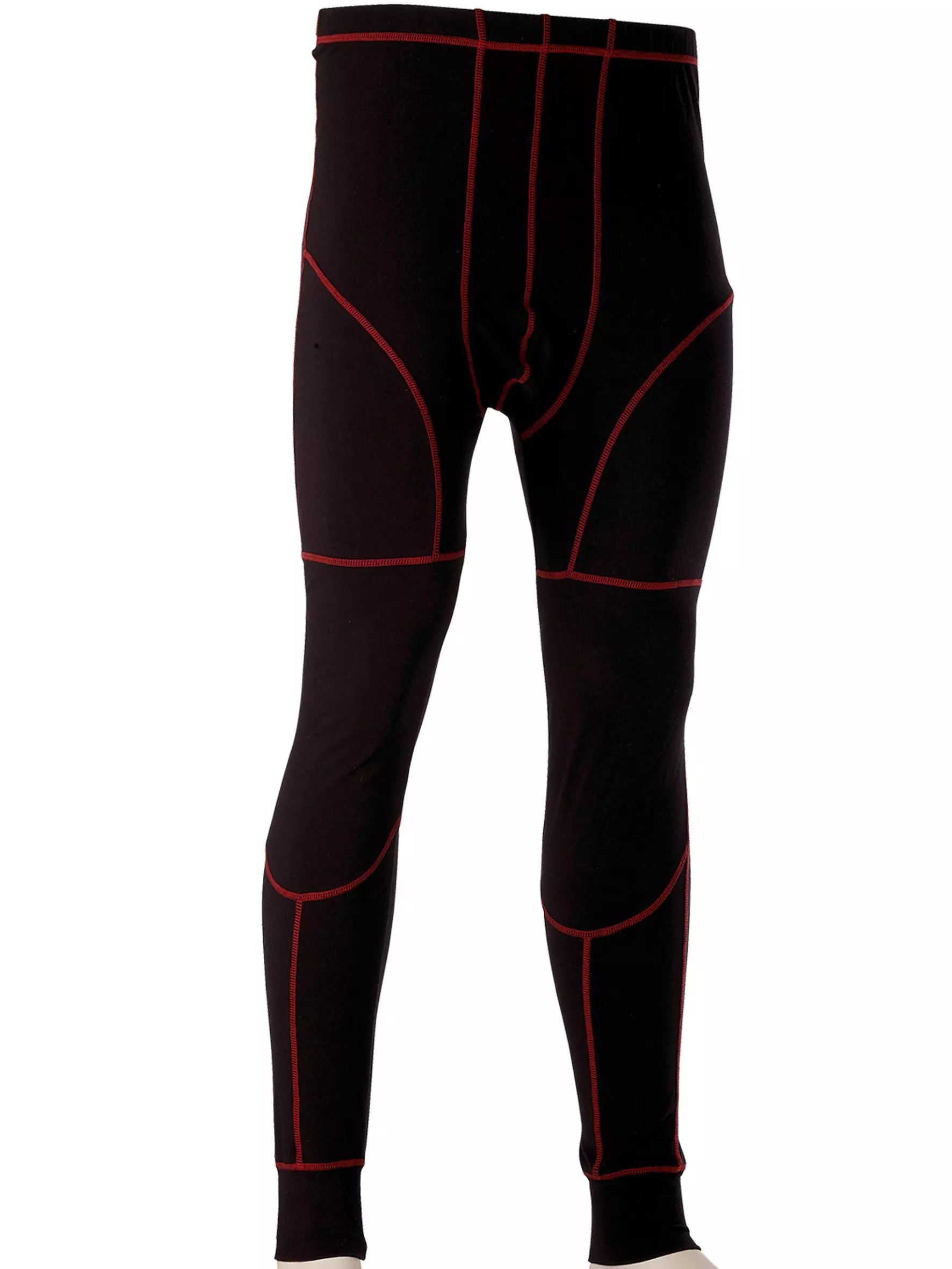 Singer Safety SABA, Long Underpants, Black/Red, image 3