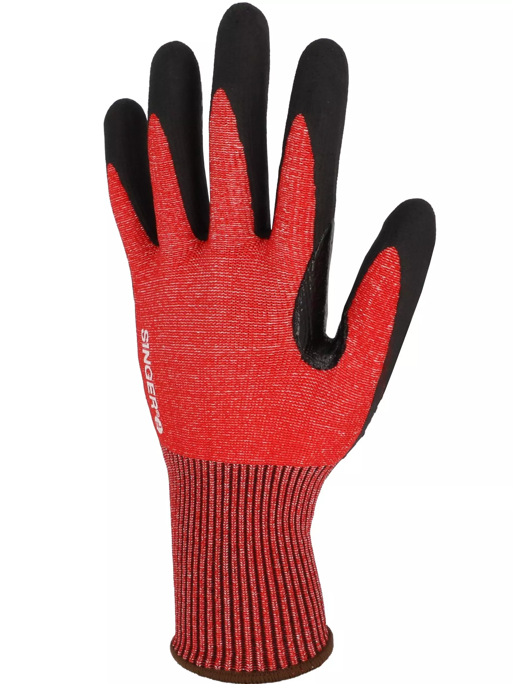 Singer Safety PHD5RED, Coated Cut Resistant Gloves, Red, image 5
