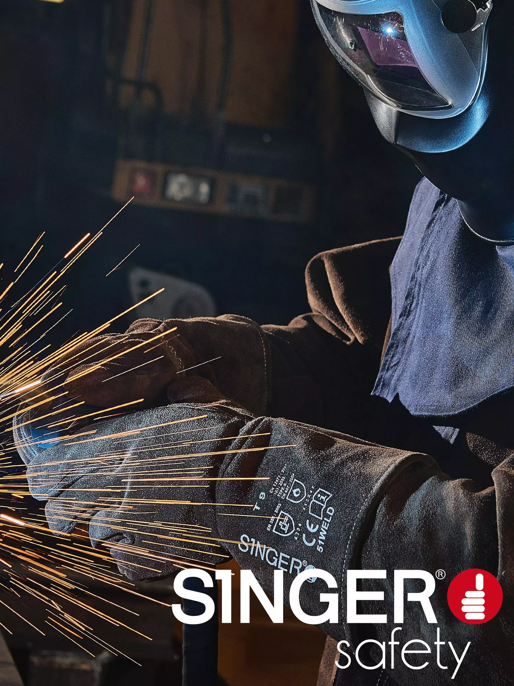 Singer Safety 51WELD, Welding Gloves, image 4