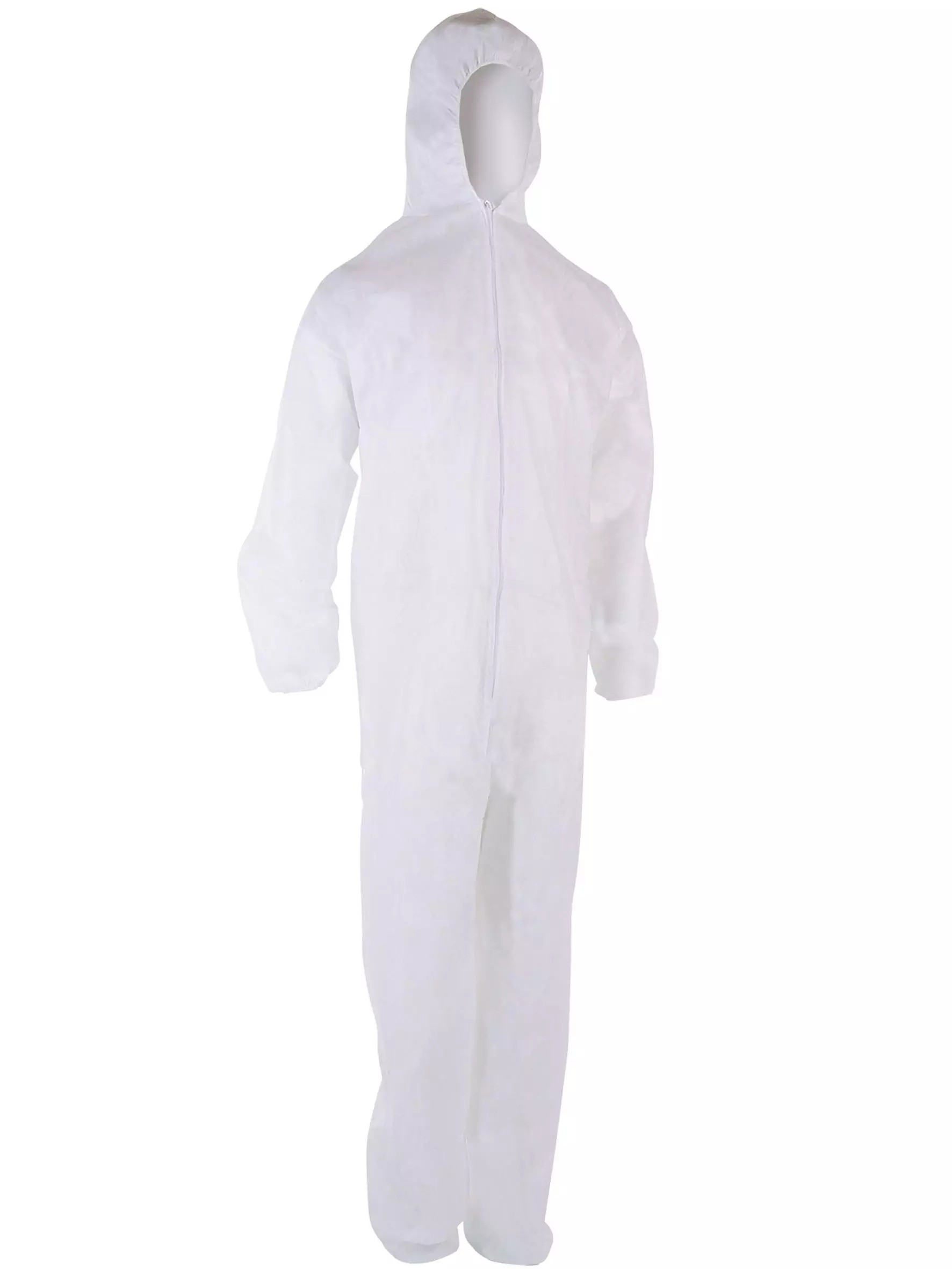 Singer Safety PLYCBC, Protective Coveralls, White, image 2