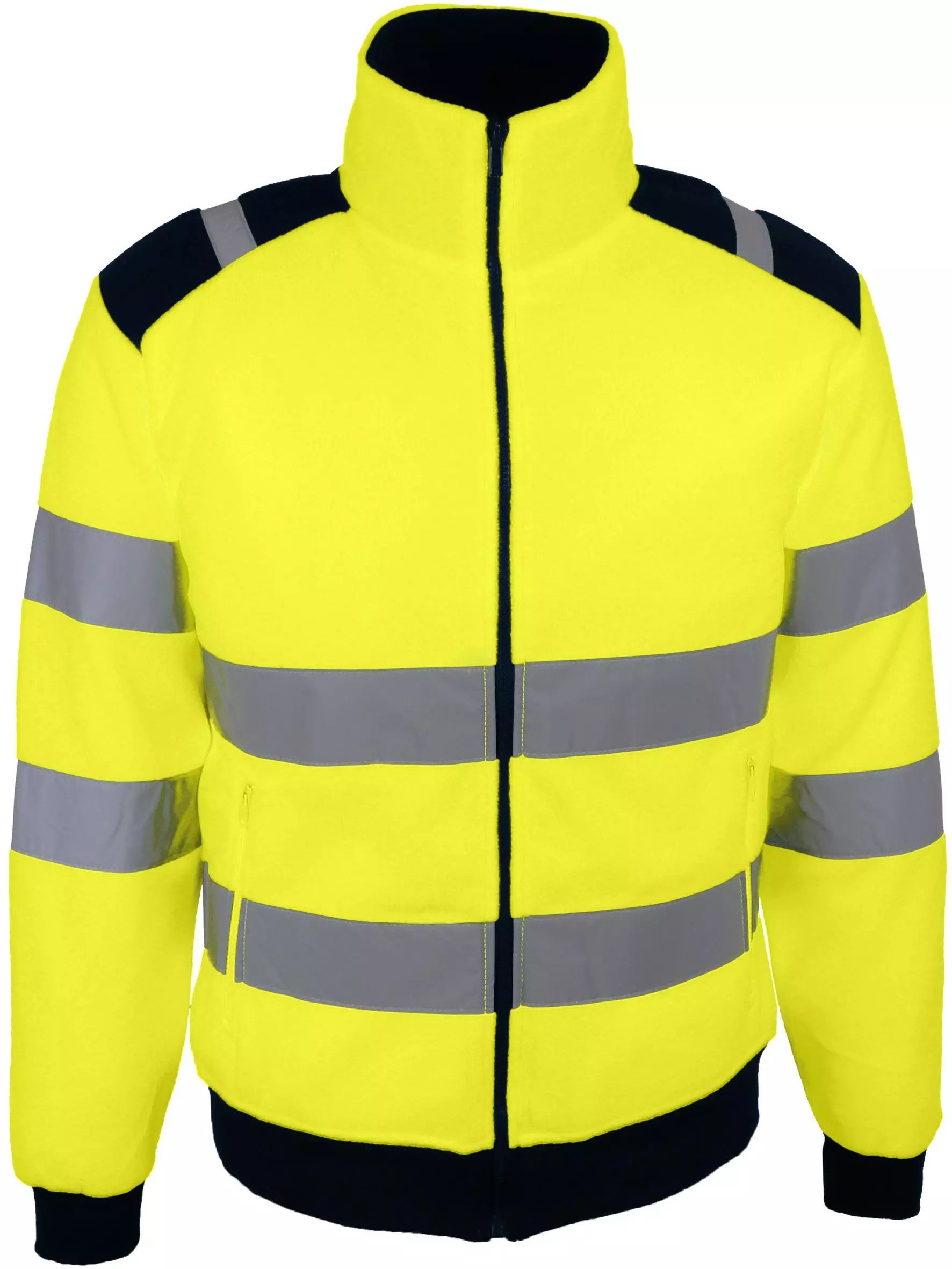 Singer Safety POLGA, High Visibility Jacket, Yellow/Navy Blue, image 3