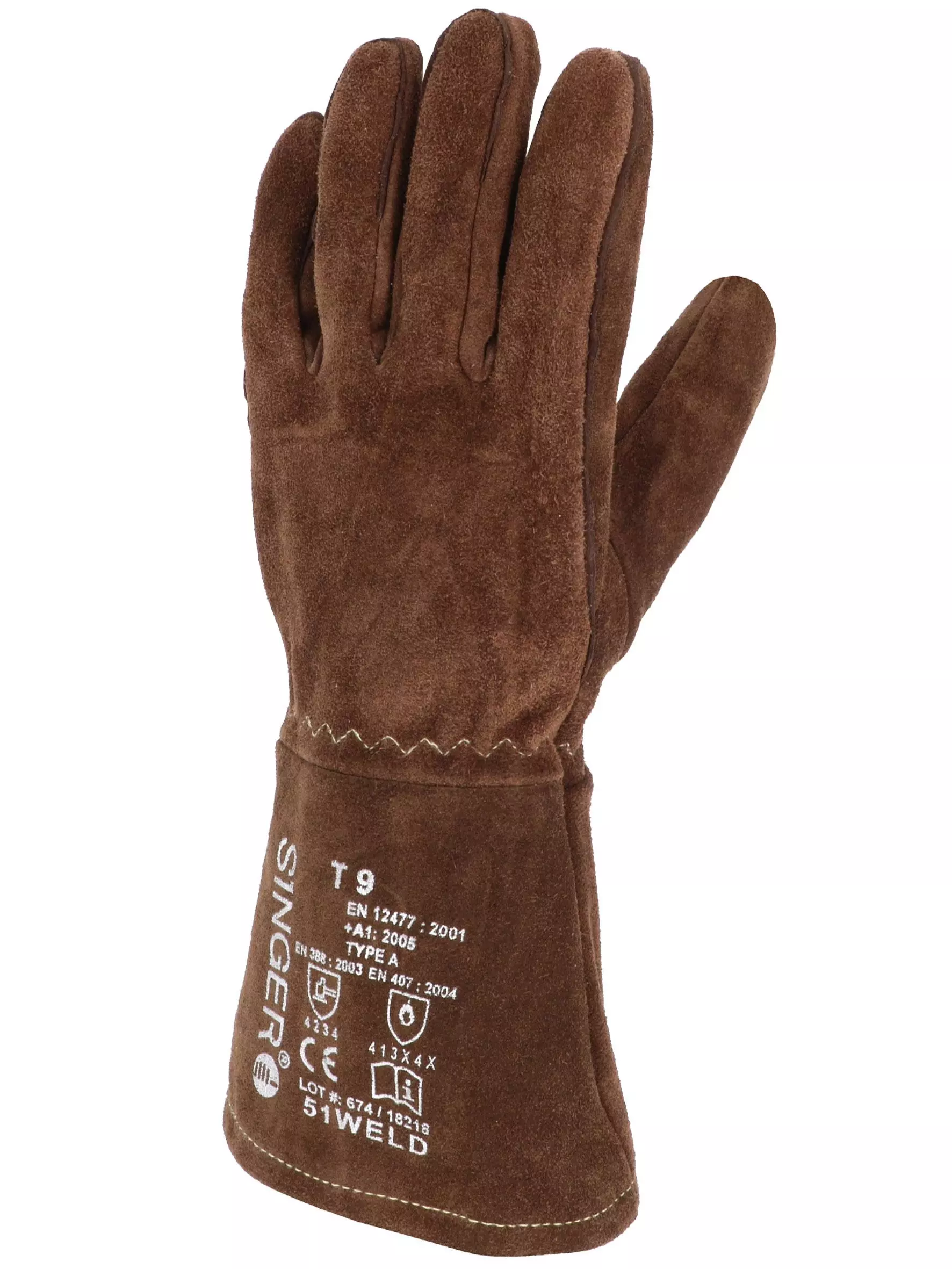 Singer Safety 51WELD, Welding Gloves, image 3