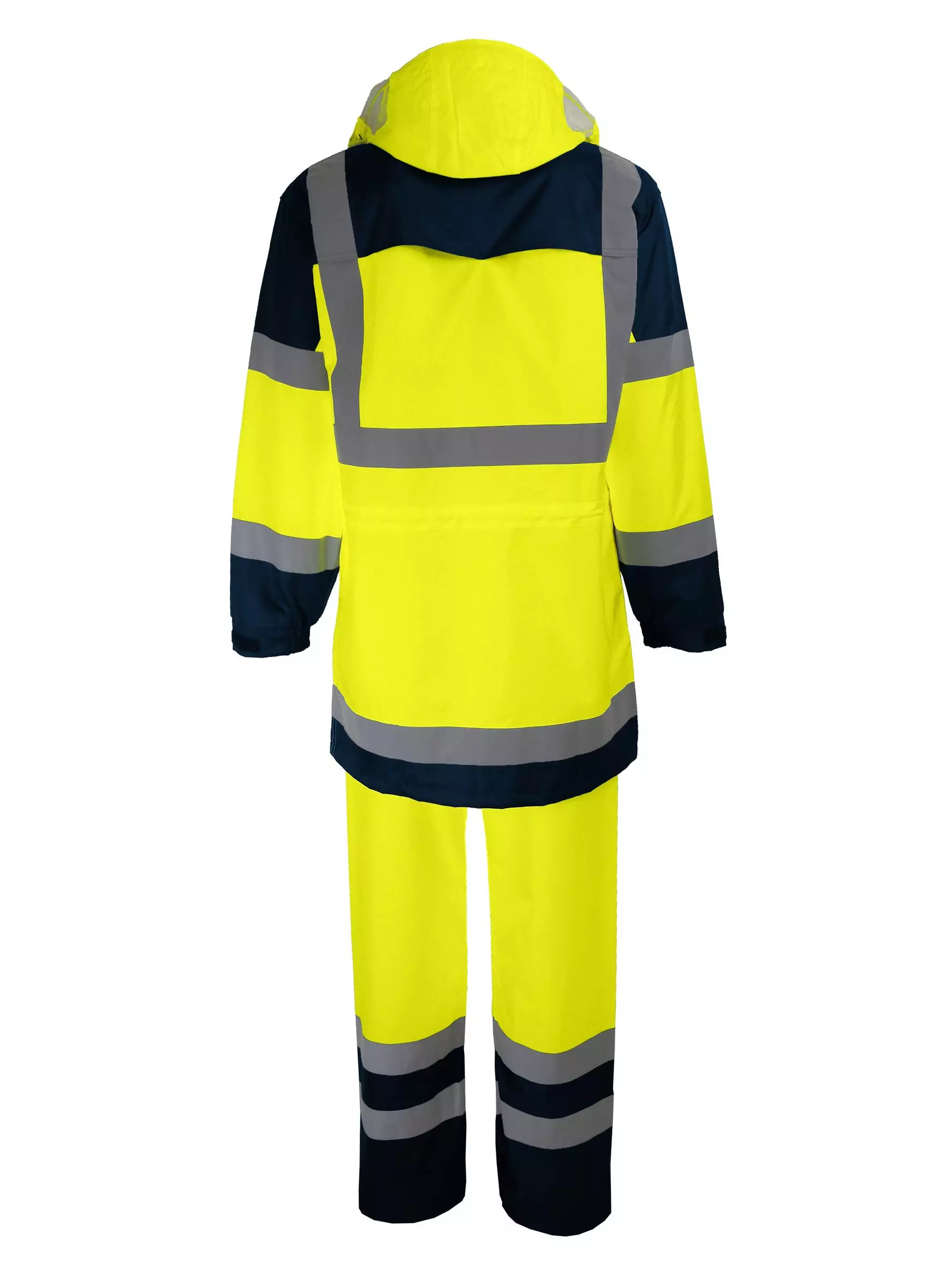 Singer Safety VILA, High Visibility Rainwear, Yellow/Navy, image 3